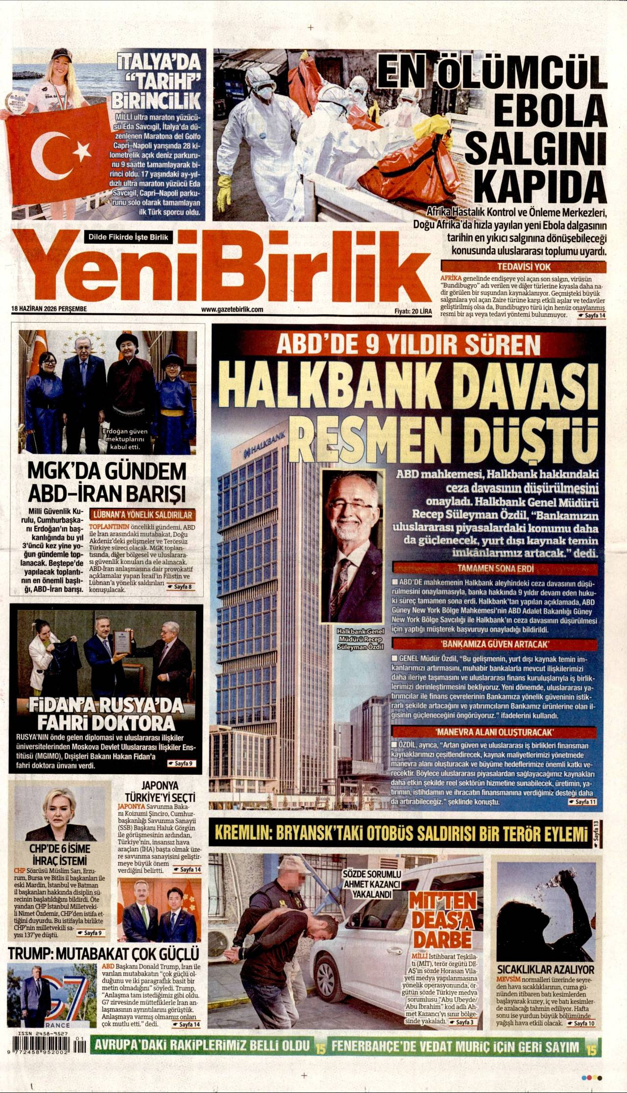 Yeni Birlik Gazetesi