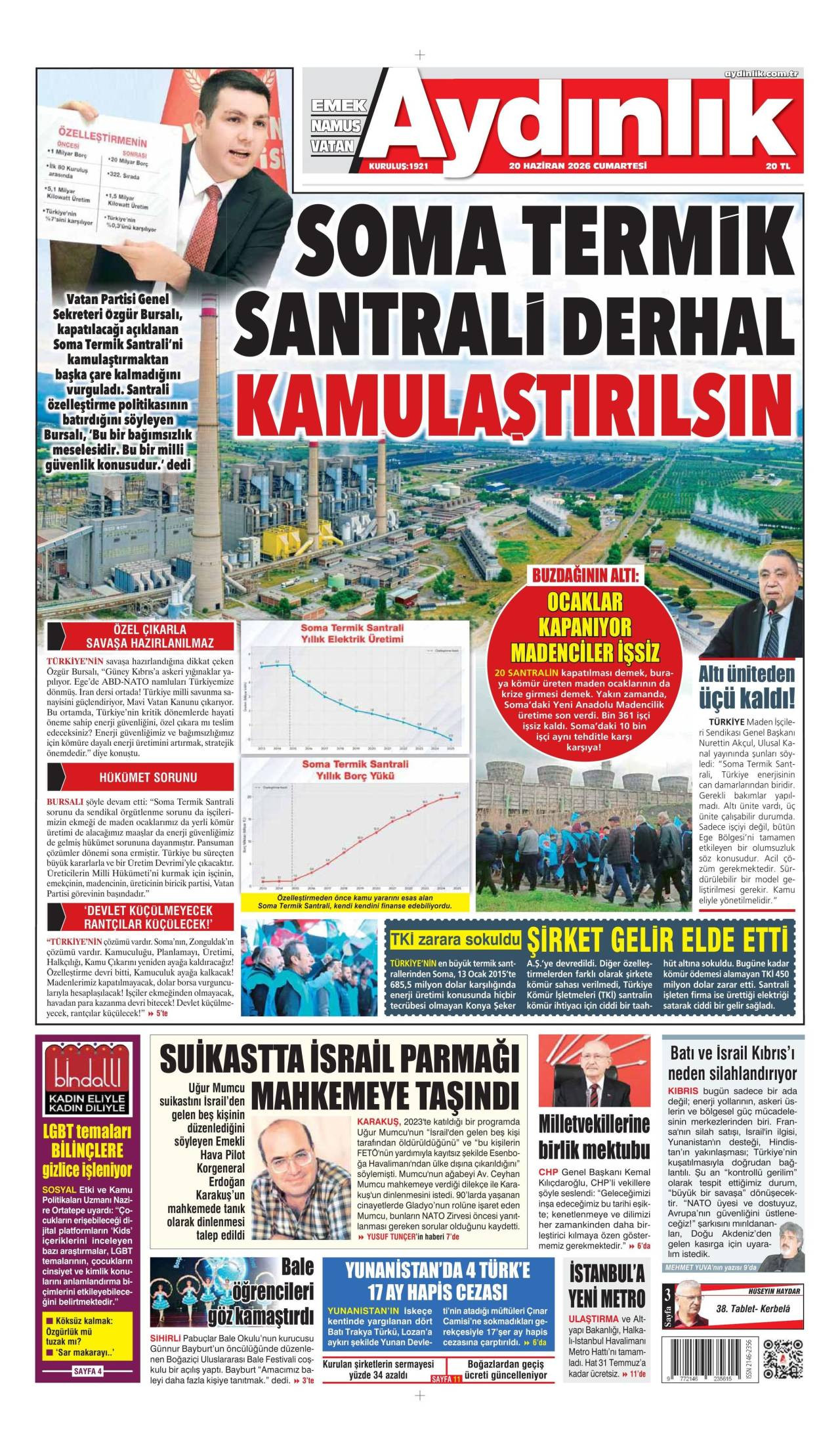 Aydınlık Gazetesi