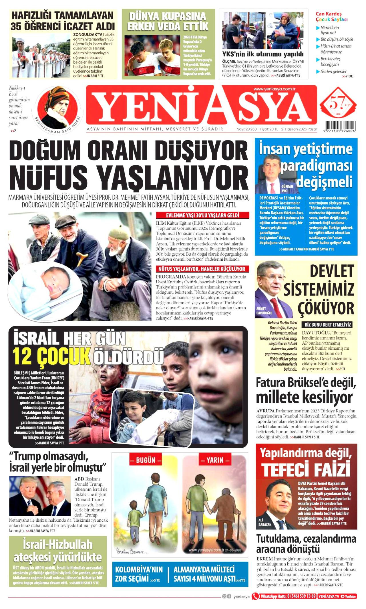 Yeni Asya Gazetesi