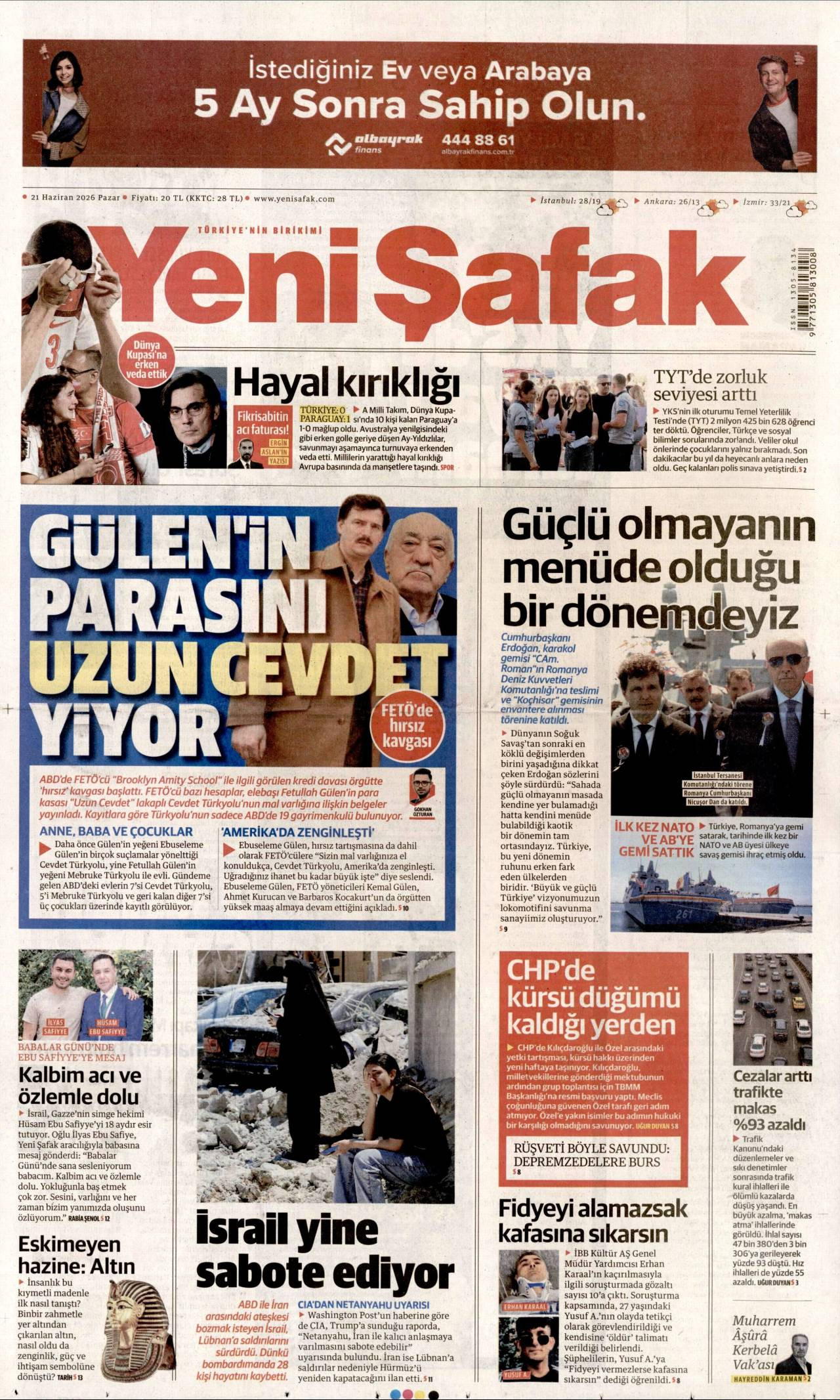 Yeni Şafak Gazetesi