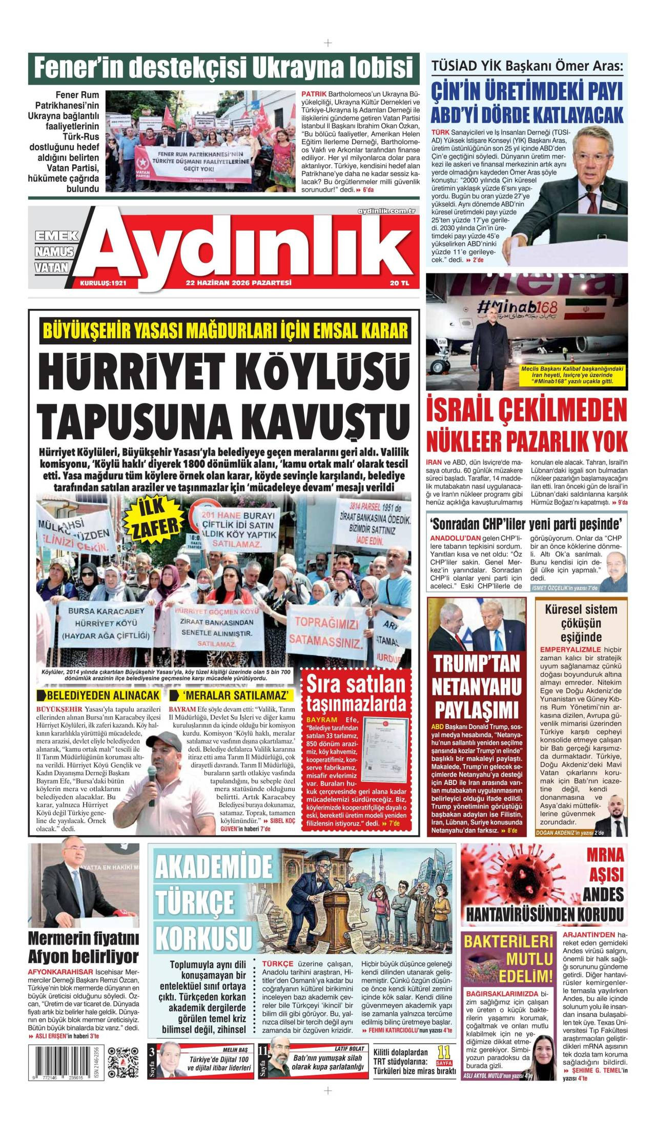Aydınlık Gazetesi