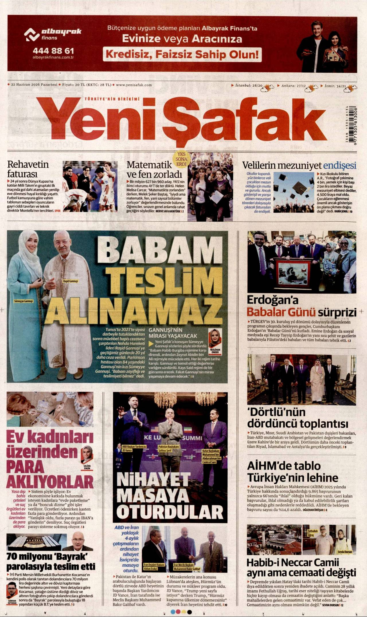 Yeni Şafak Gazetesi