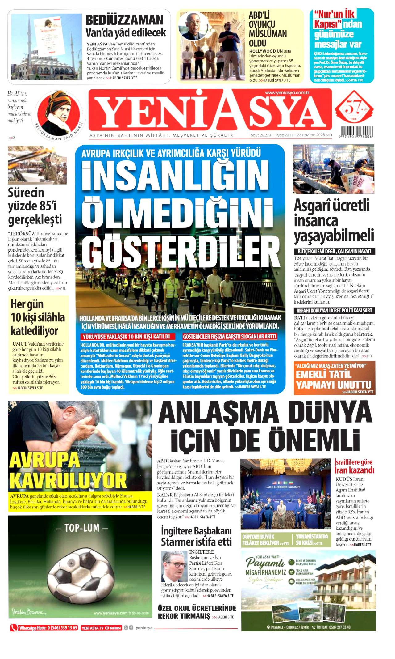 Yeni Asya Gazetesi
