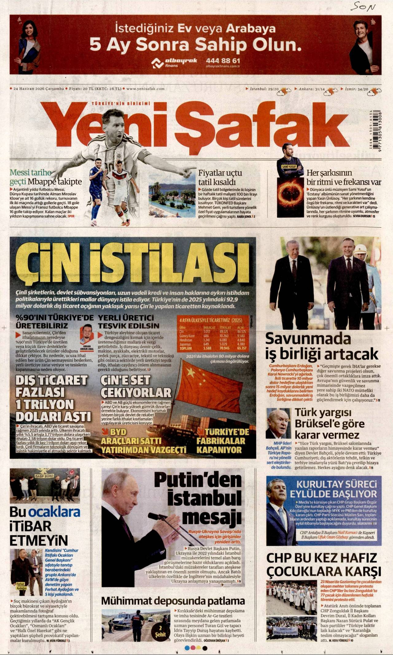 Yeni Şafak Gazetesi