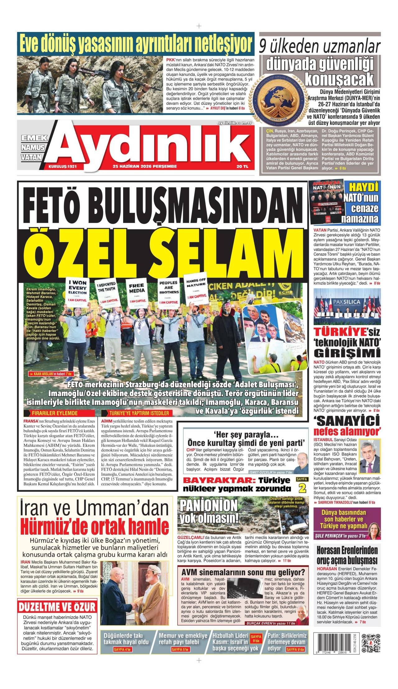 Aydınlık Gazetesi
