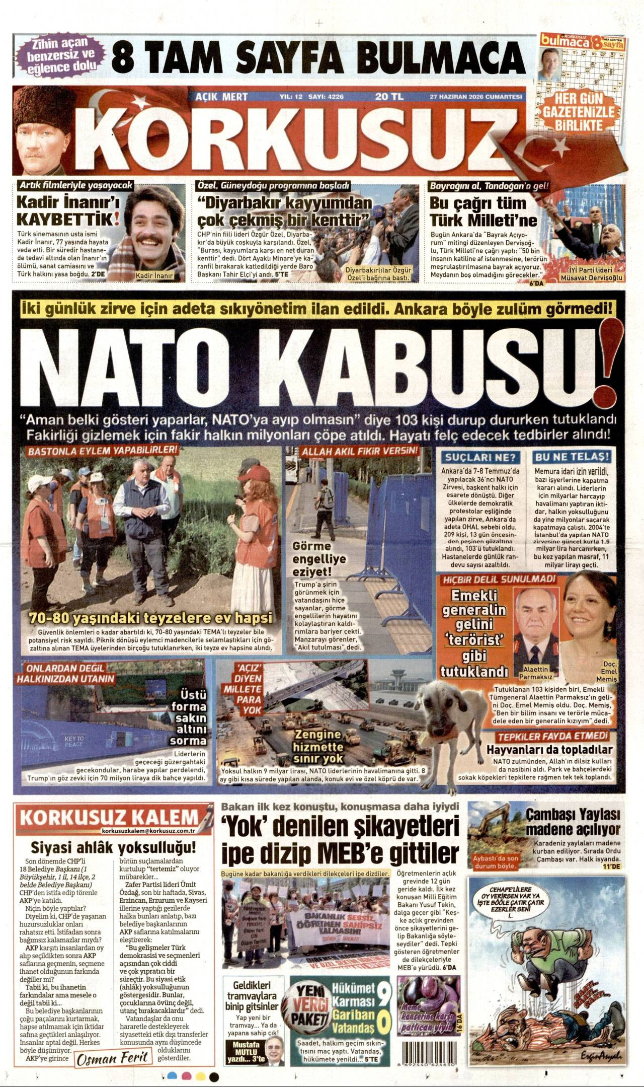 Korkusuz Gazetesi