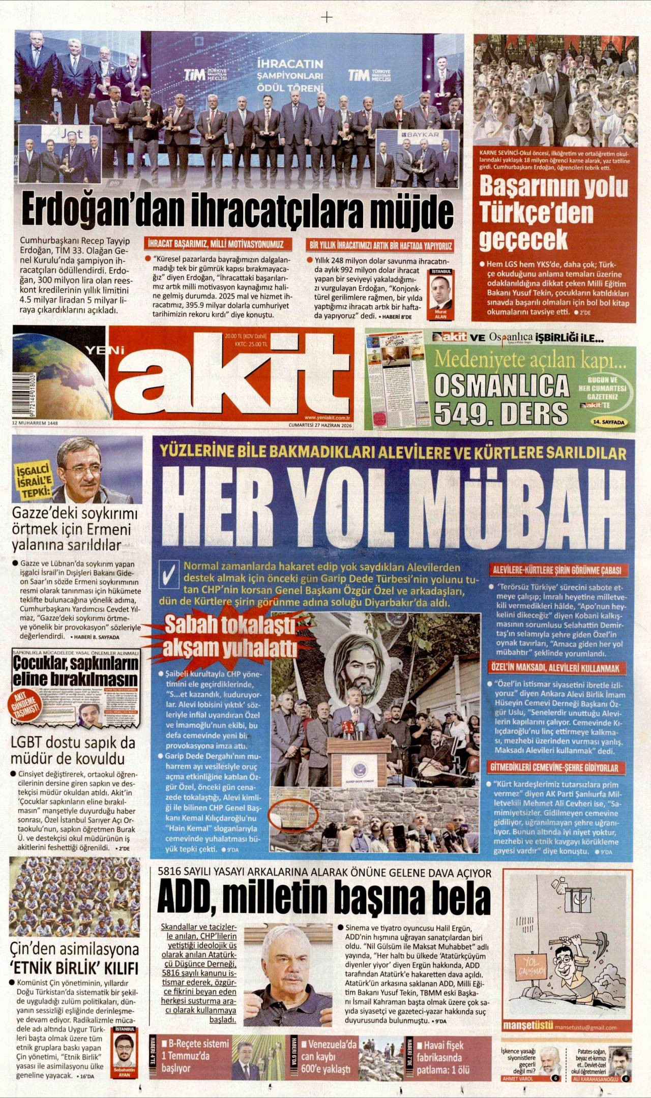 Yeni Akit Gazetesi