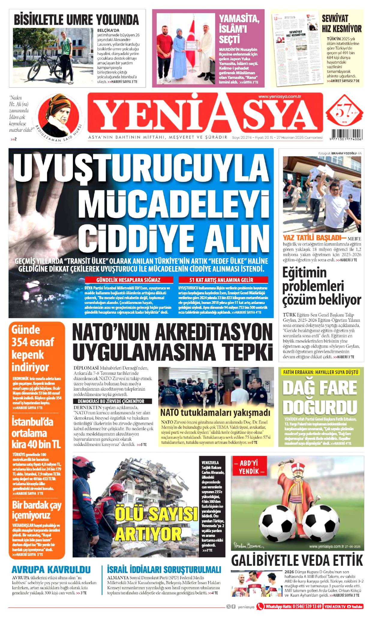 Yeni Asya Gazetesi