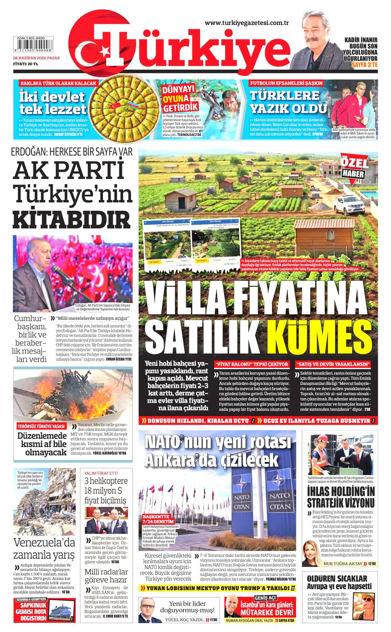 Türkiye Gazetesi