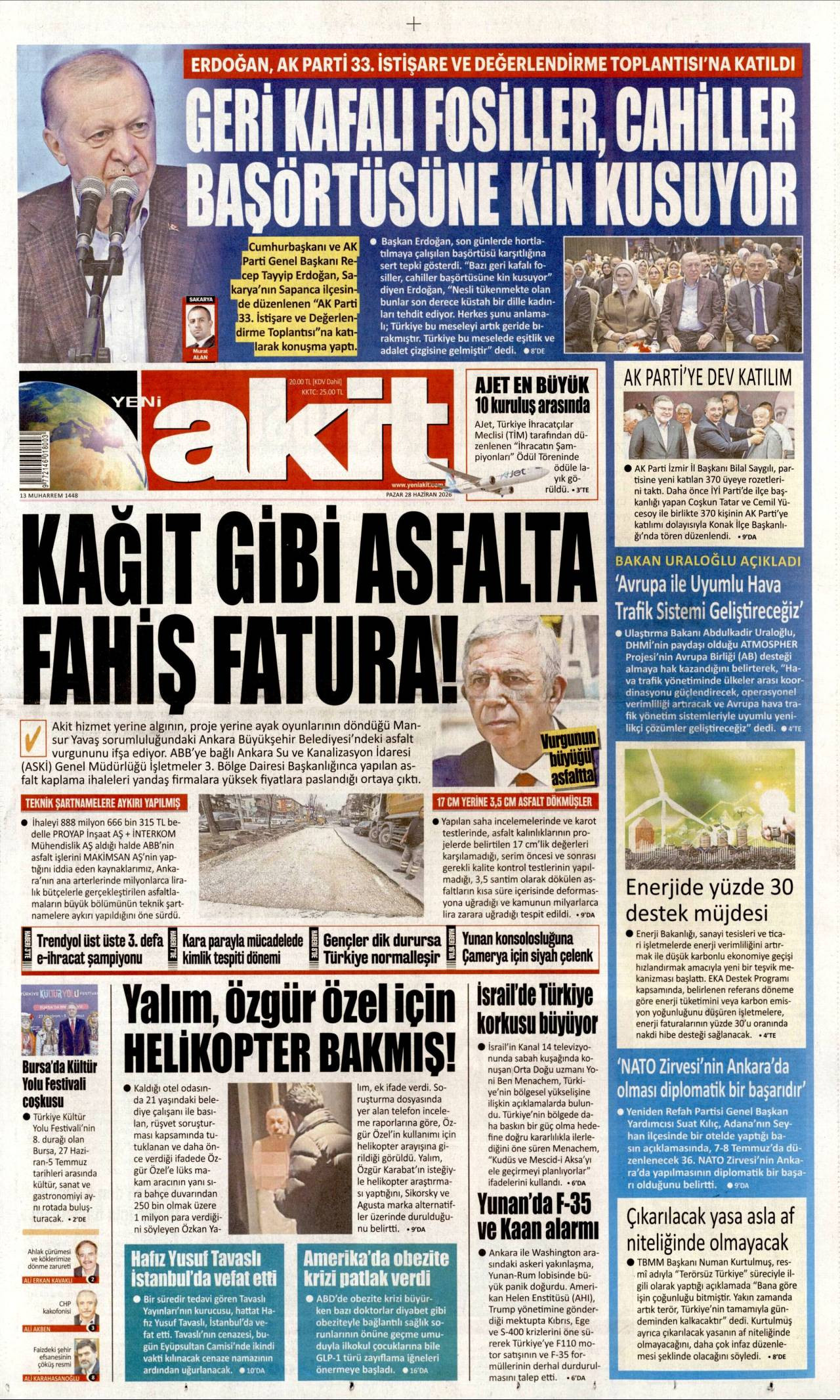 Yeni Akit Gazetesi