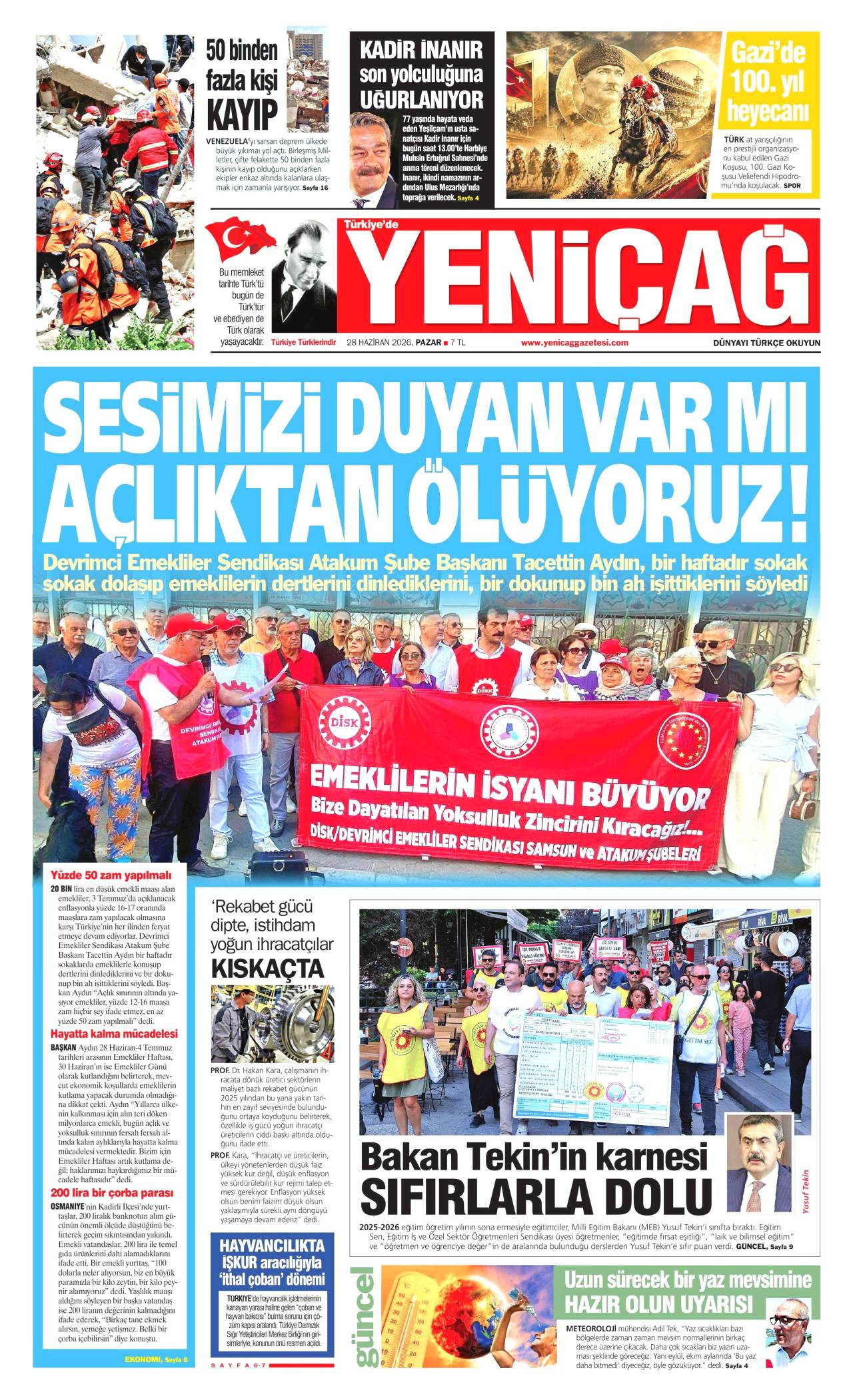 Yeniçağ Gazetesi