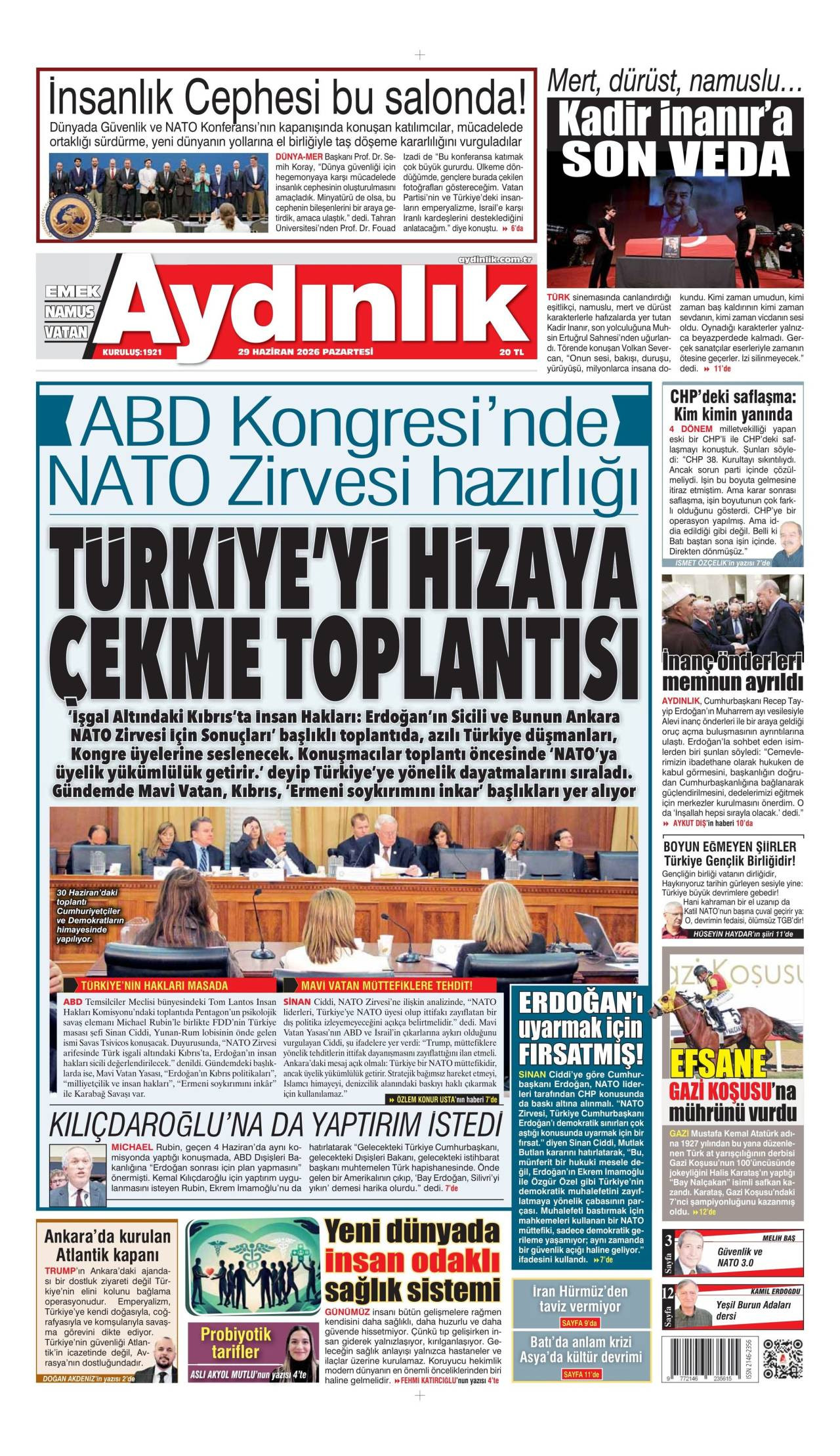 Aydınlık Gazetesi