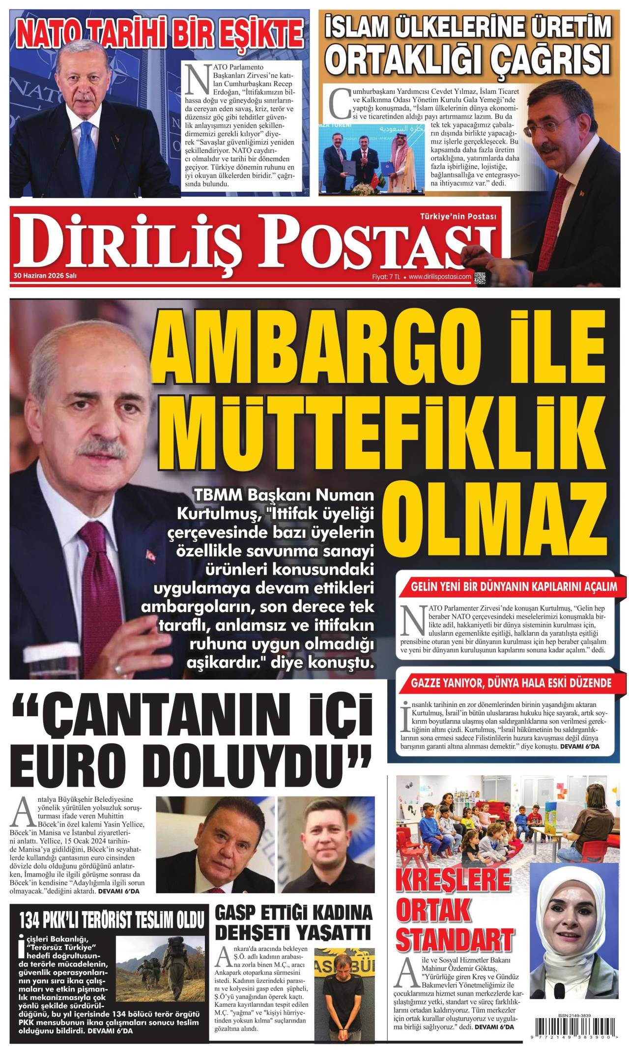 Diriliş Postası gazetesi 