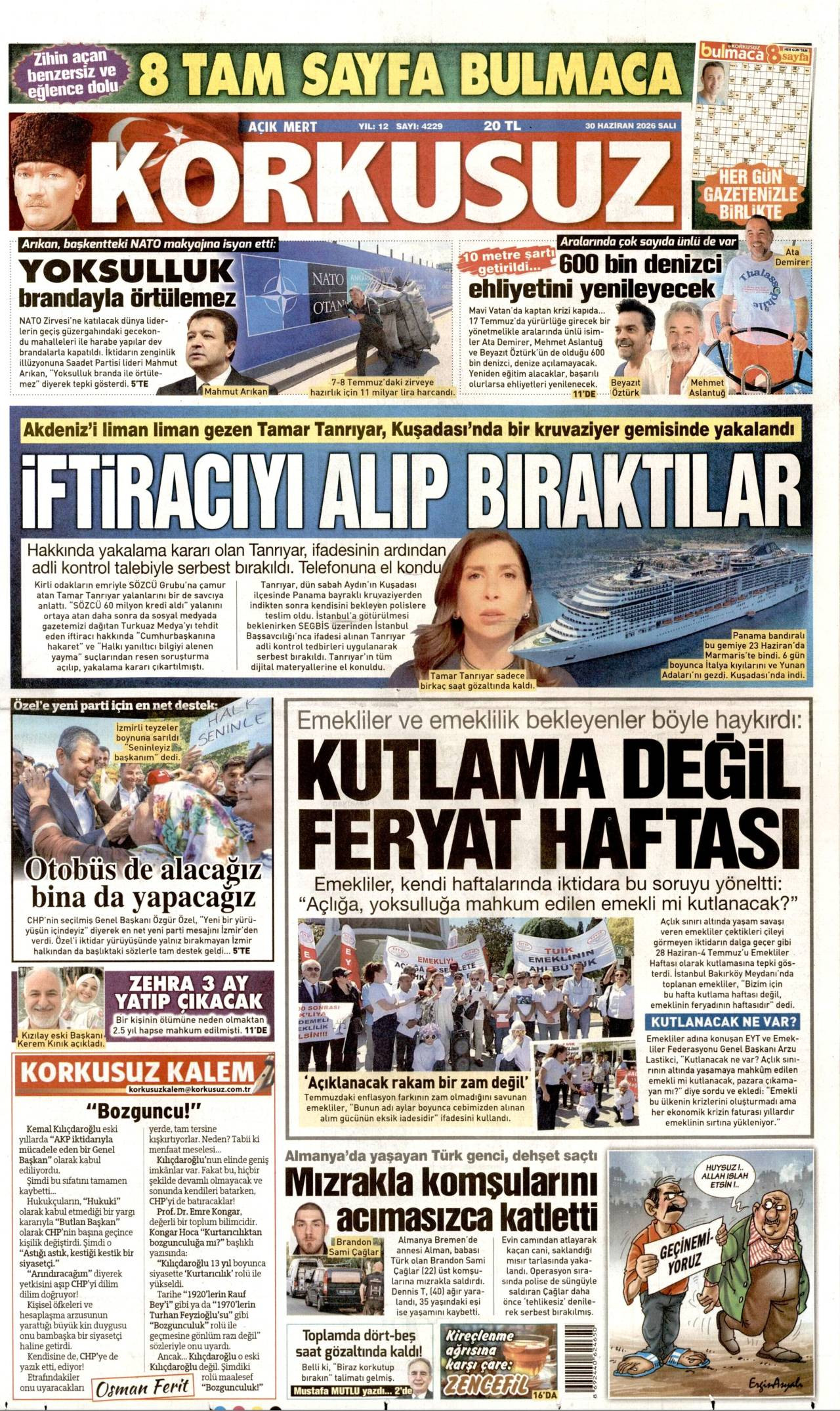 Korkusuz gazetesi 
