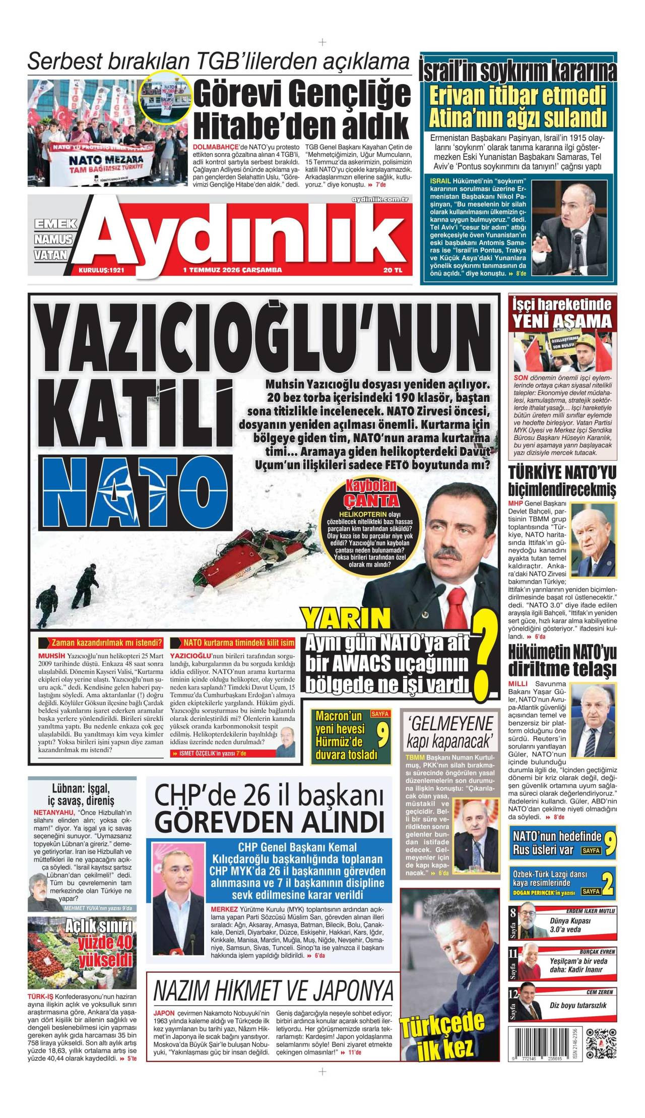 Aydınlık Gazetesi