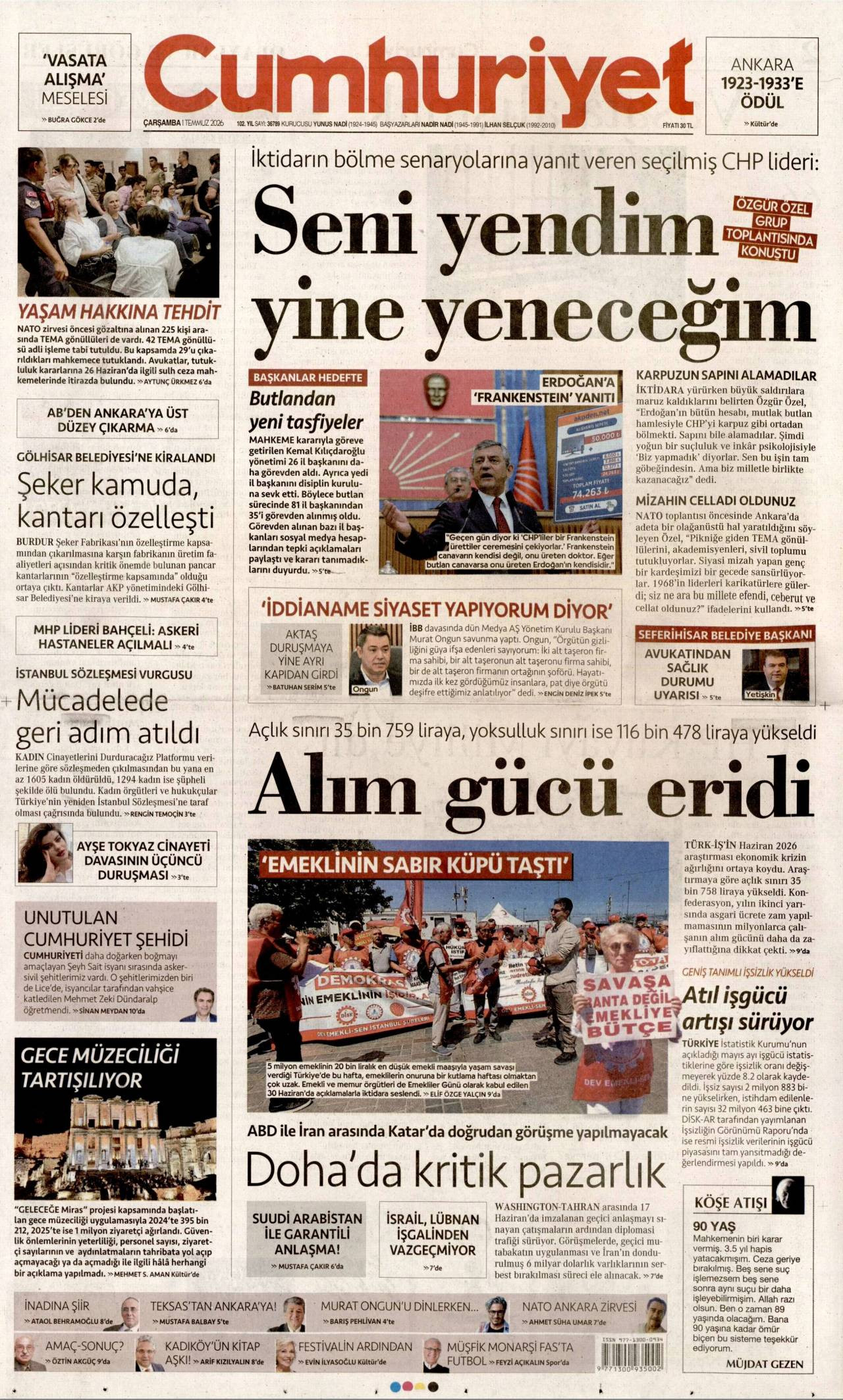 Cumhuriyet Gazetesi