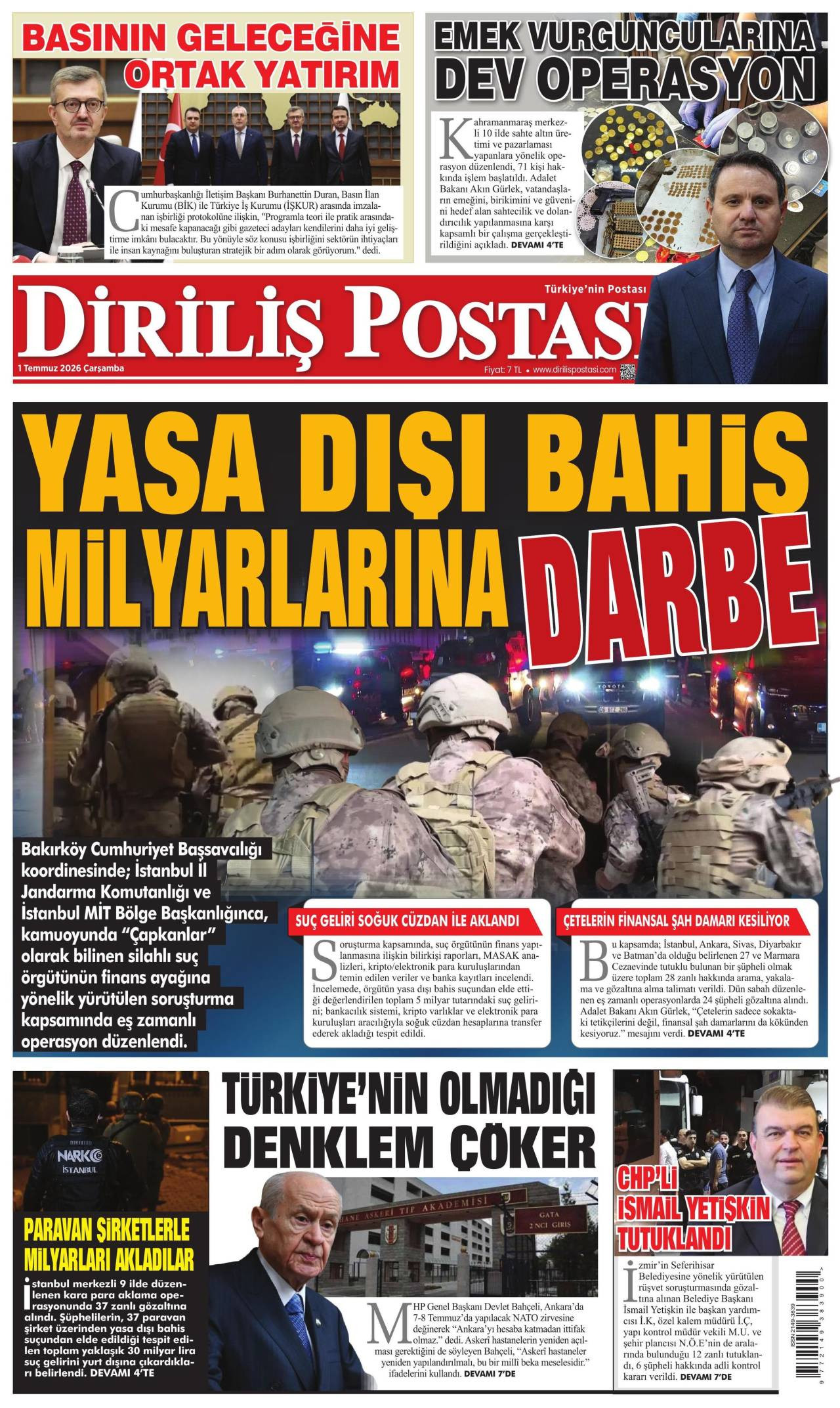 Diriliş Postası Gazetesi