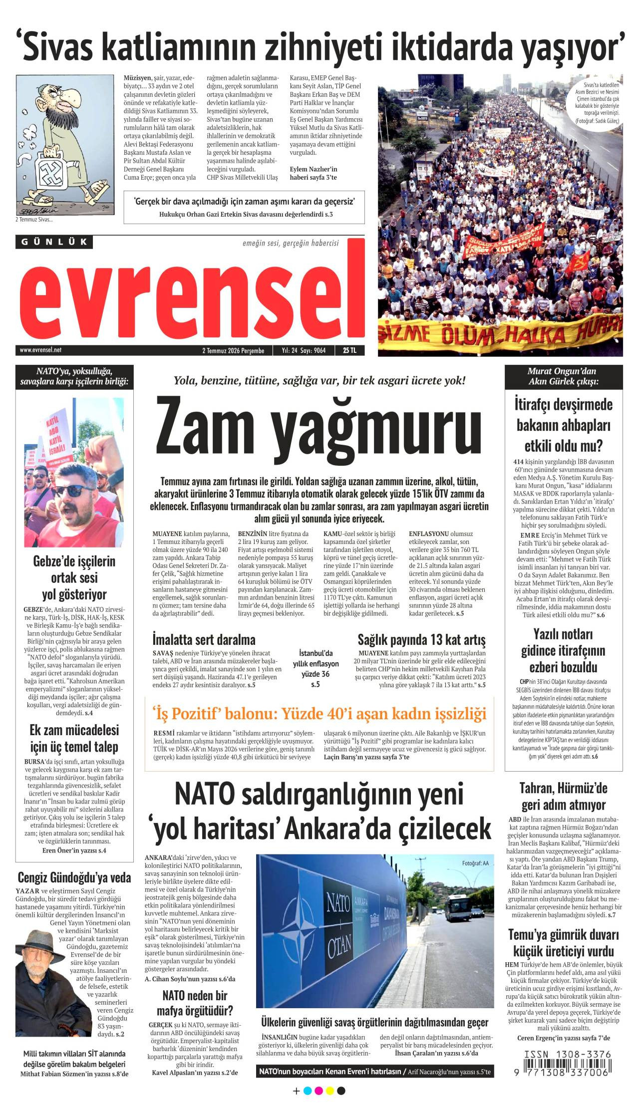 Evrensel gazetesi 