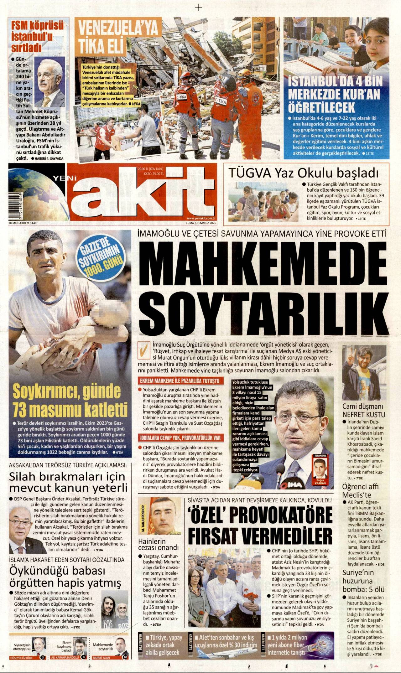 Yeni Akit Gazetesi