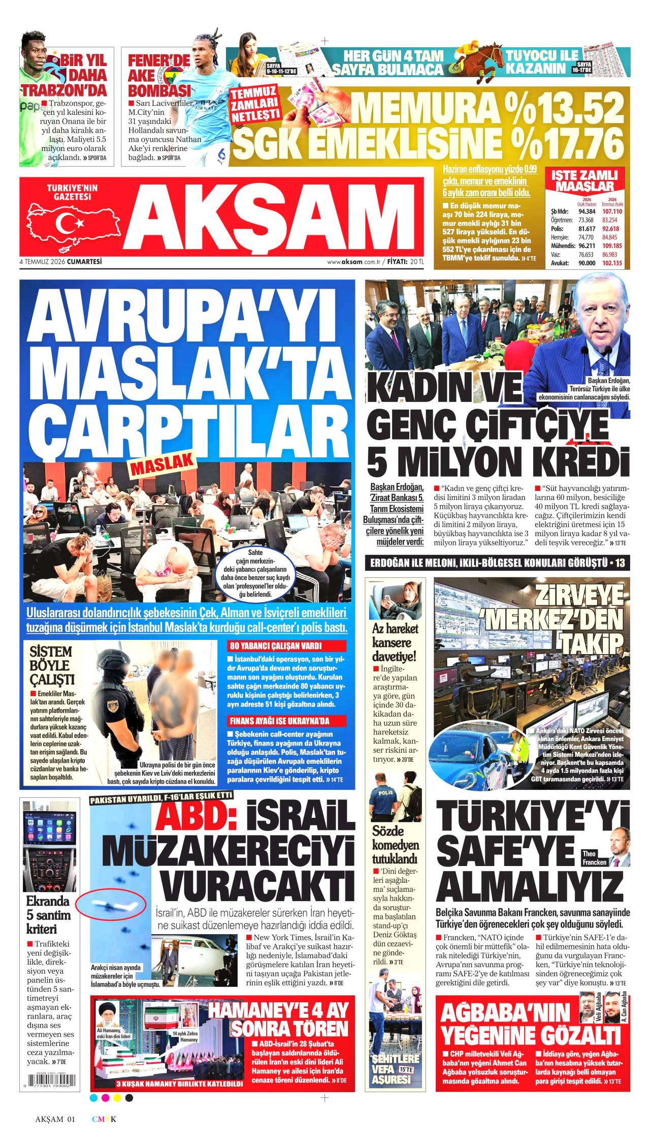 Akşam gazetesi 