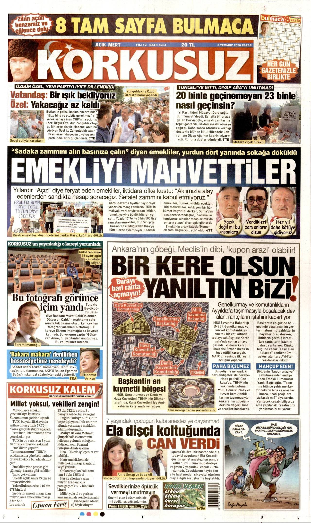 Korkusuz gazetesi 