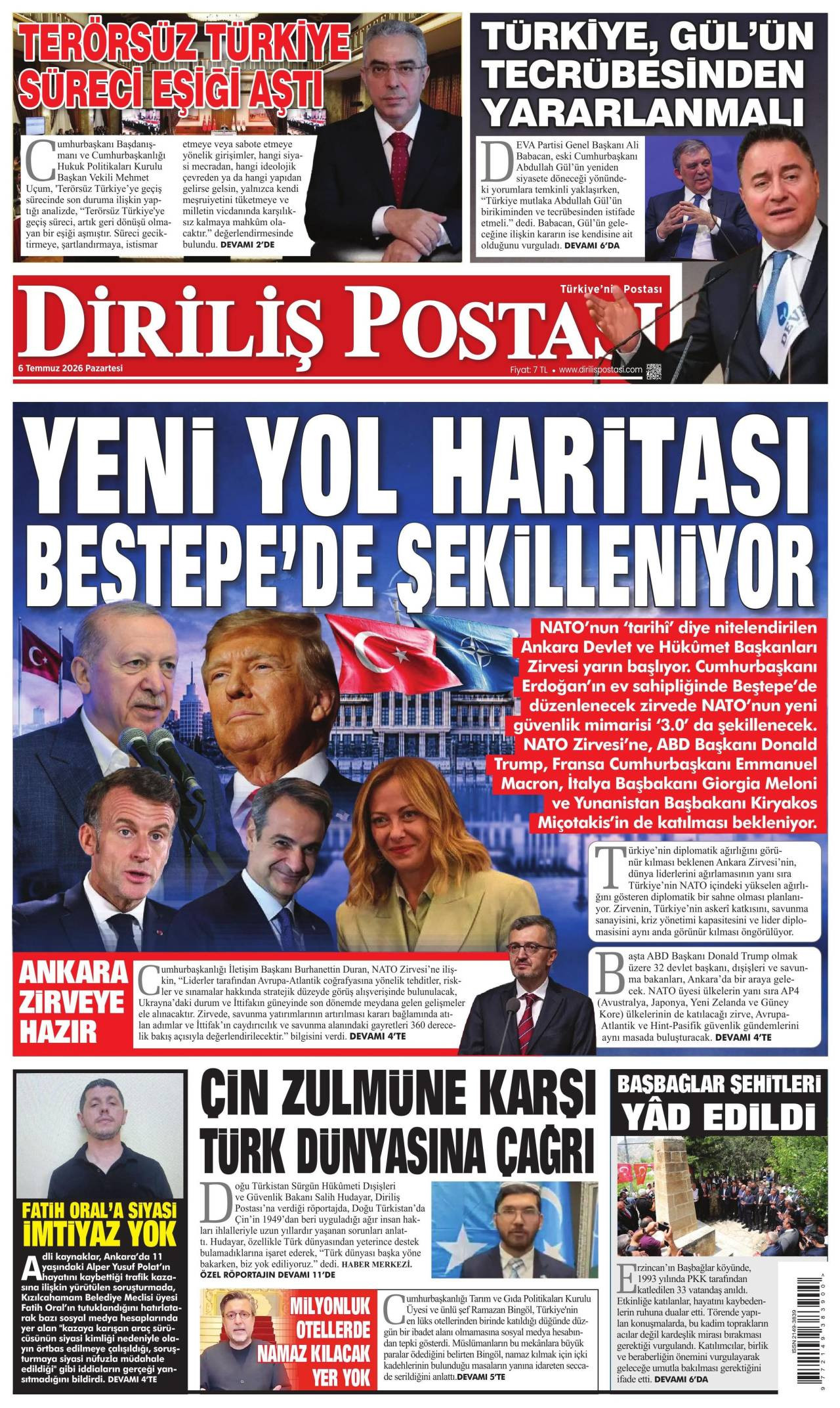 Diriliş Postası gazetesi 