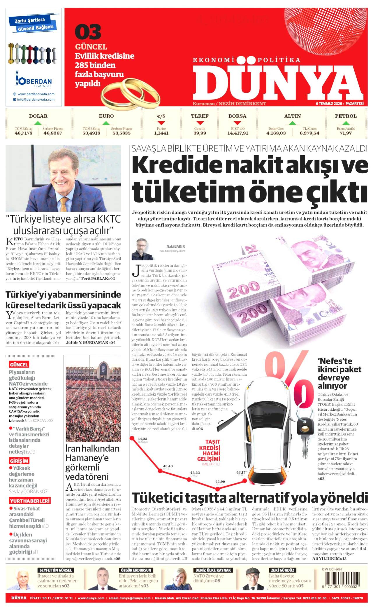 Dünya gazetesi 