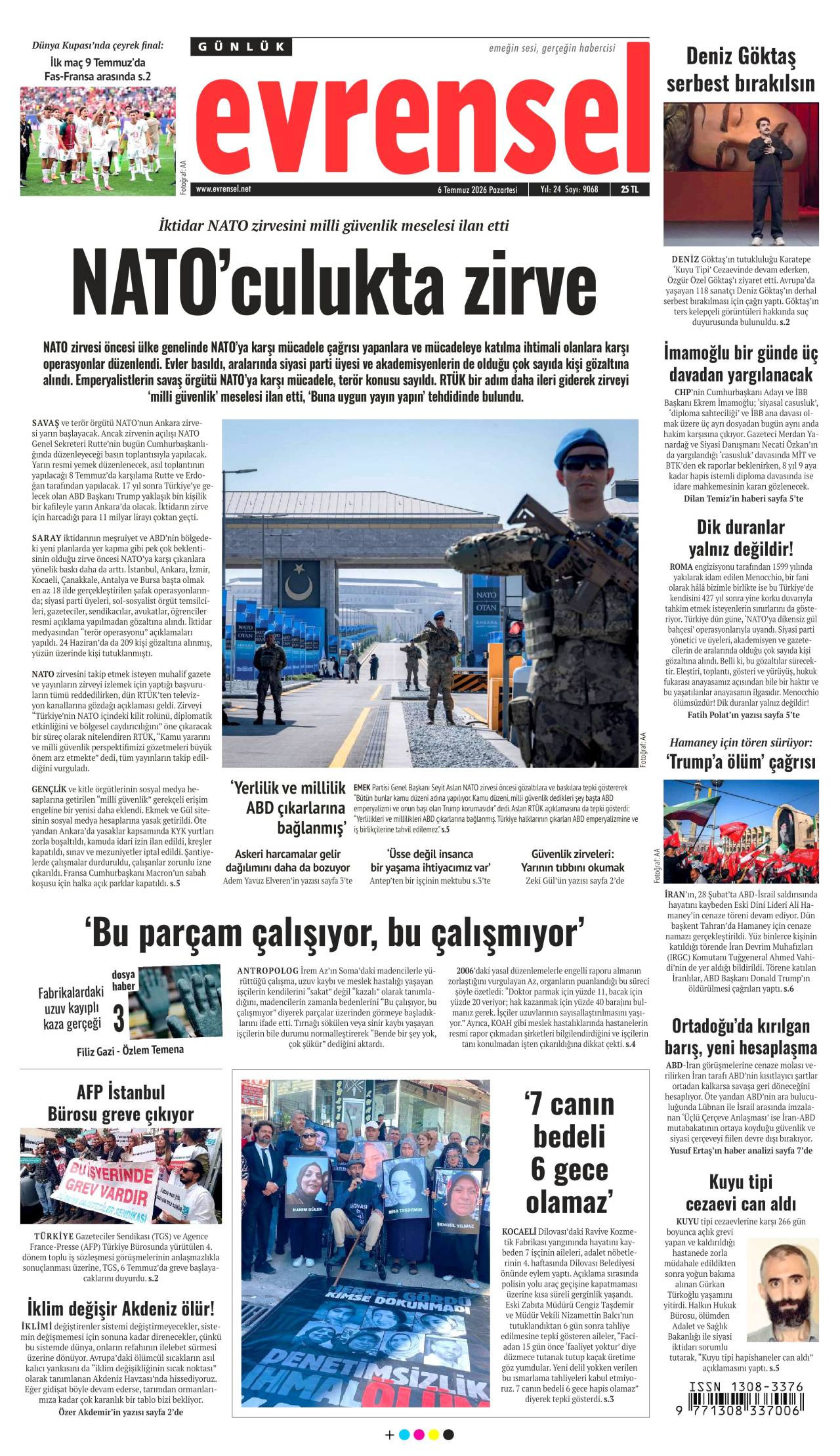 Evrensel gazetesi 