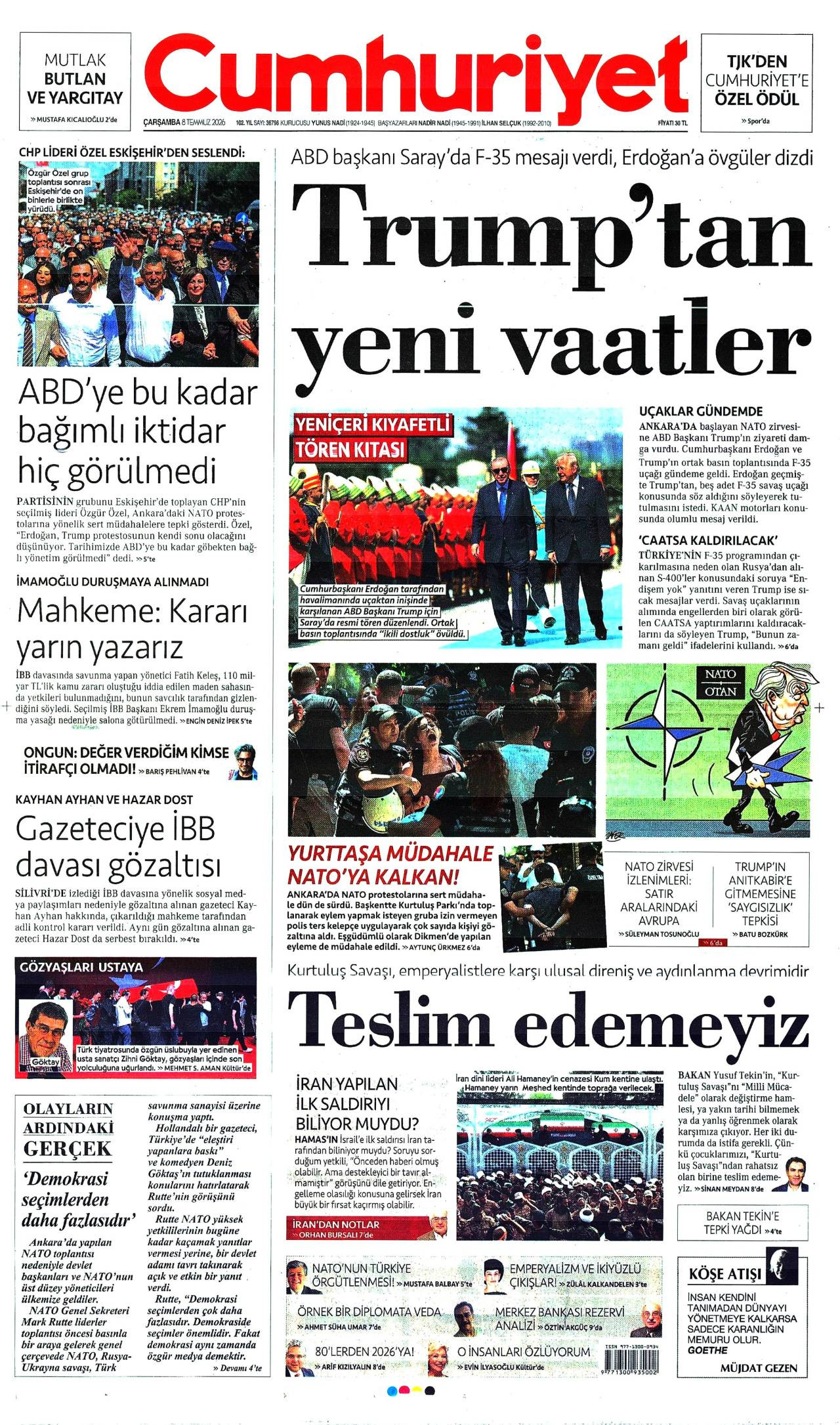 Cumhuriyet Gazetesi