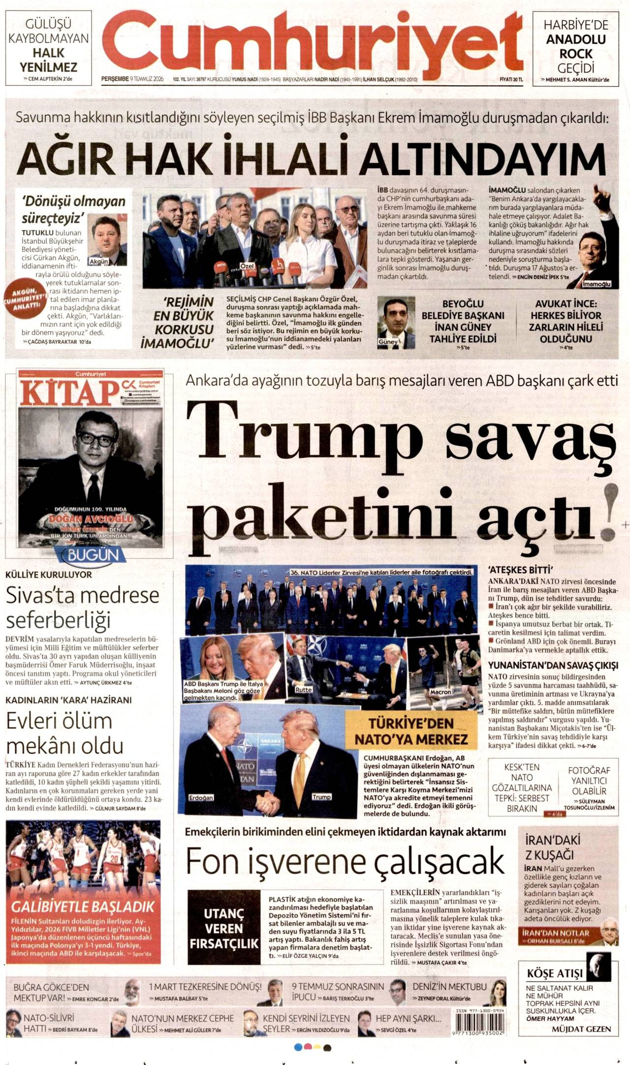 Cumhuriyet Gazetesi