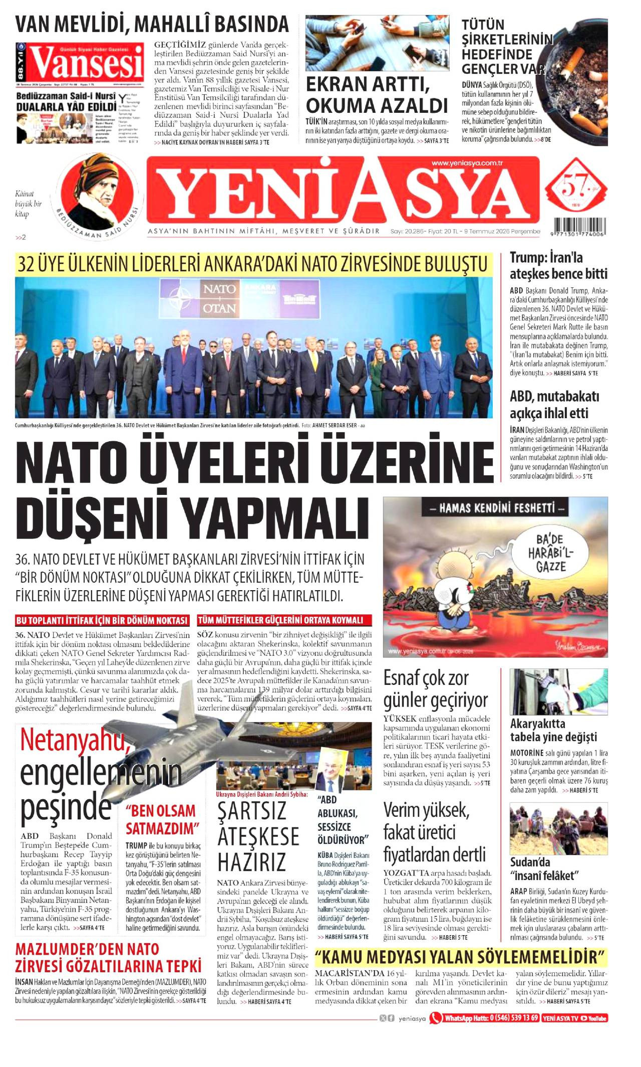 Yeni Asya Gazetesi