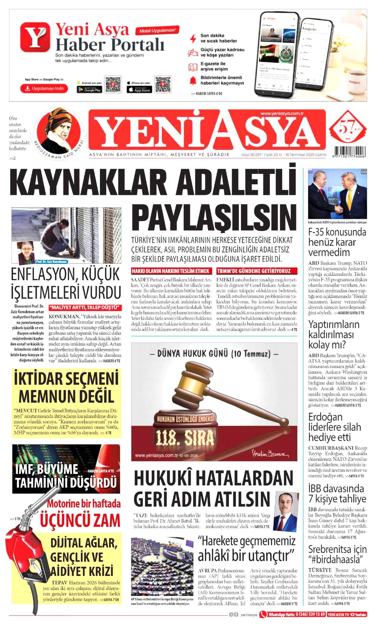 Yeni Asya Gazetesi