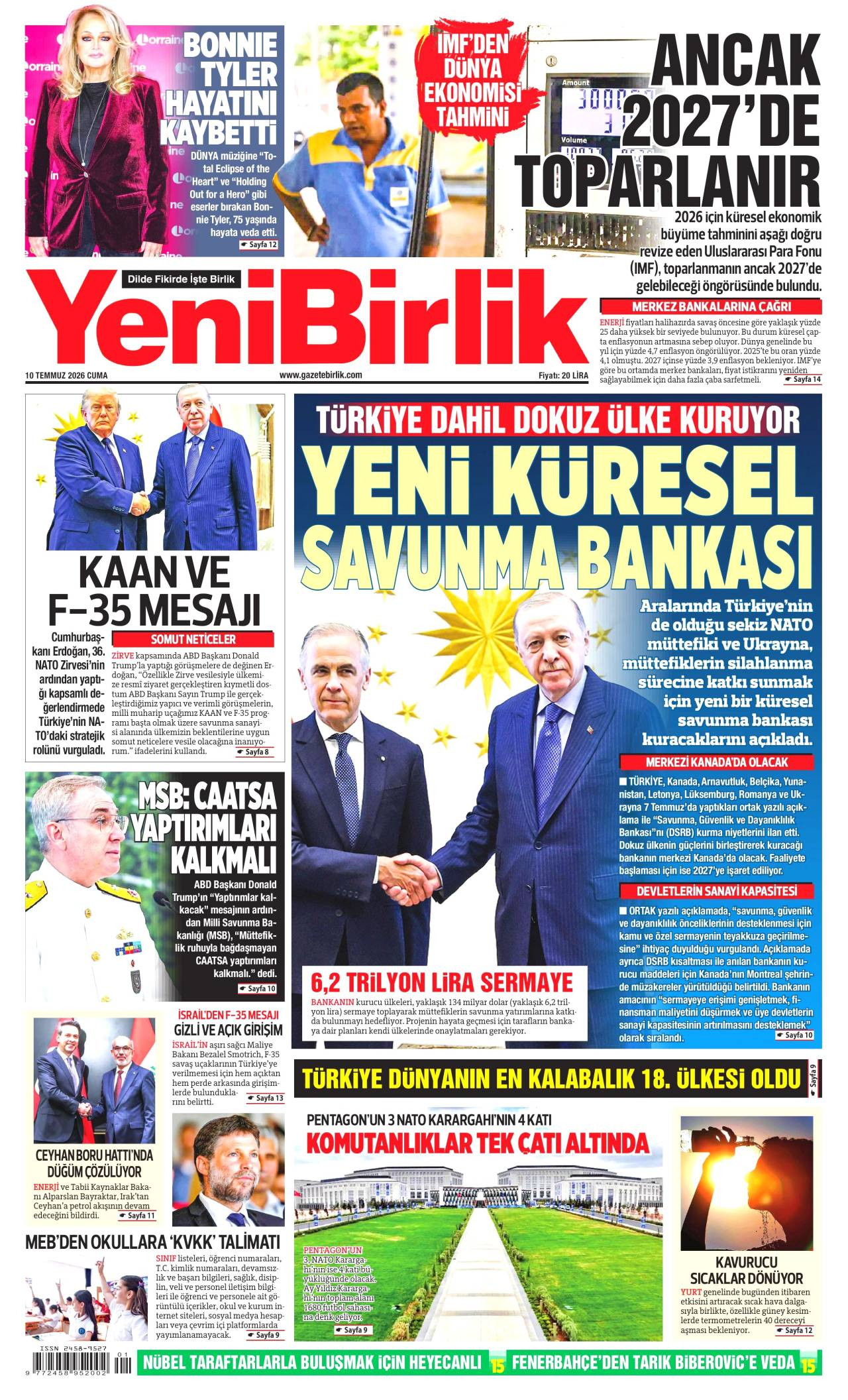 Yeni Birlik Gazetesi