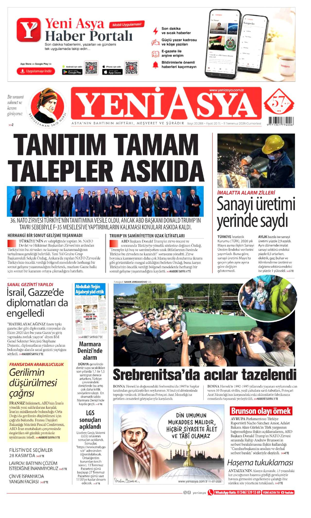 Yeni Asya Gazetesi