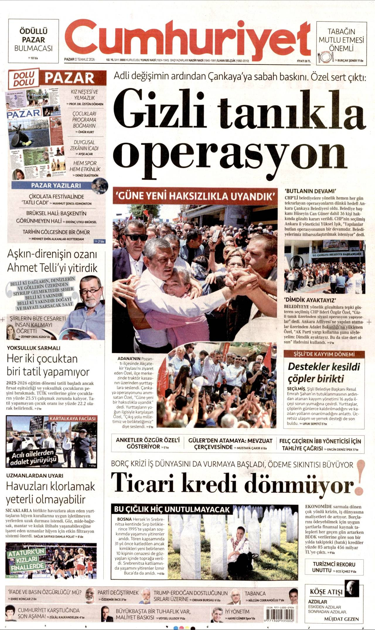 Cumhuriyet Gazetesi