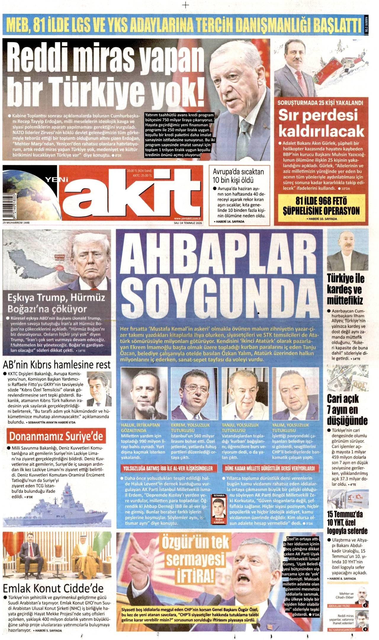 Yeni Akit Gazetesi