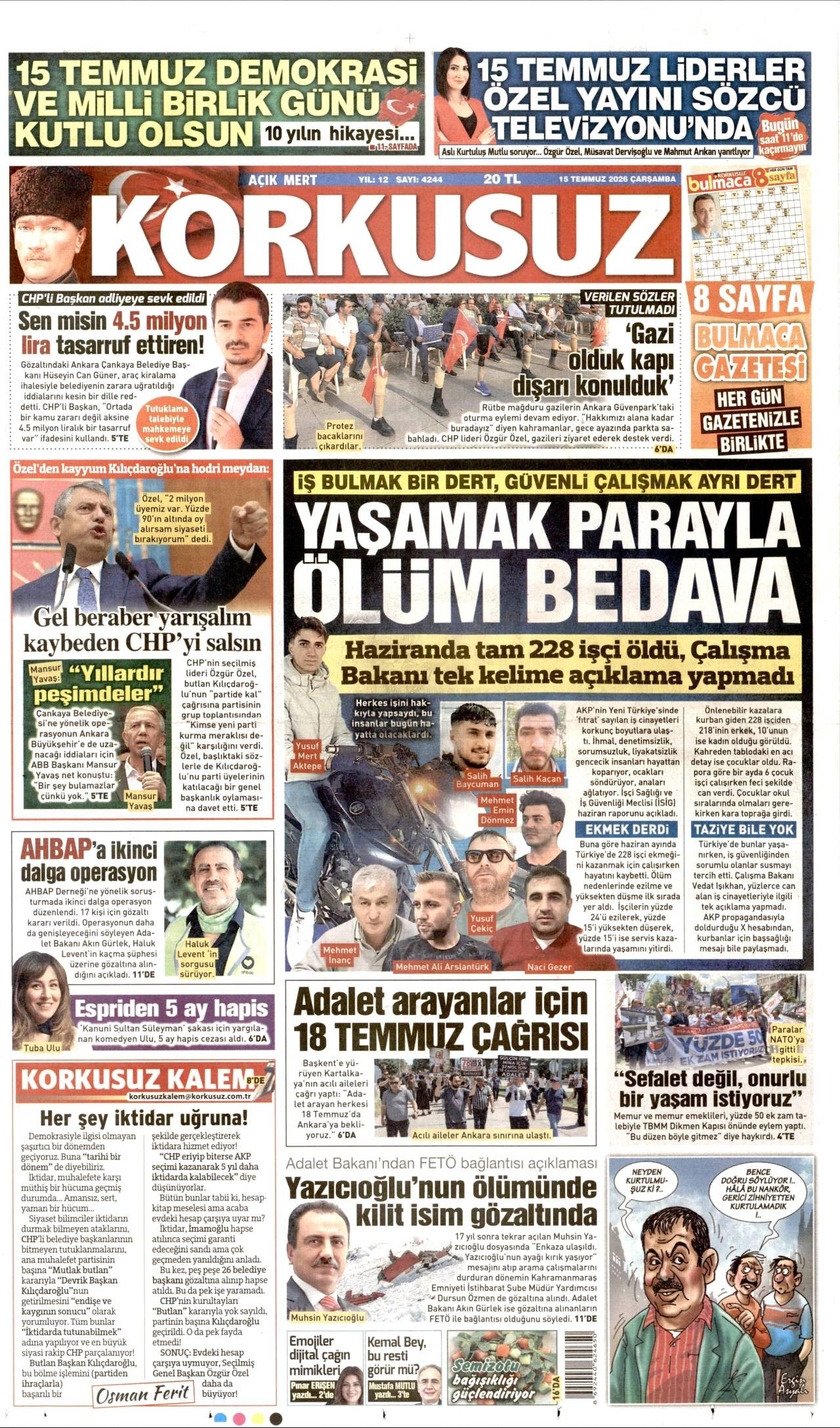 Korkusuz Gazetesi