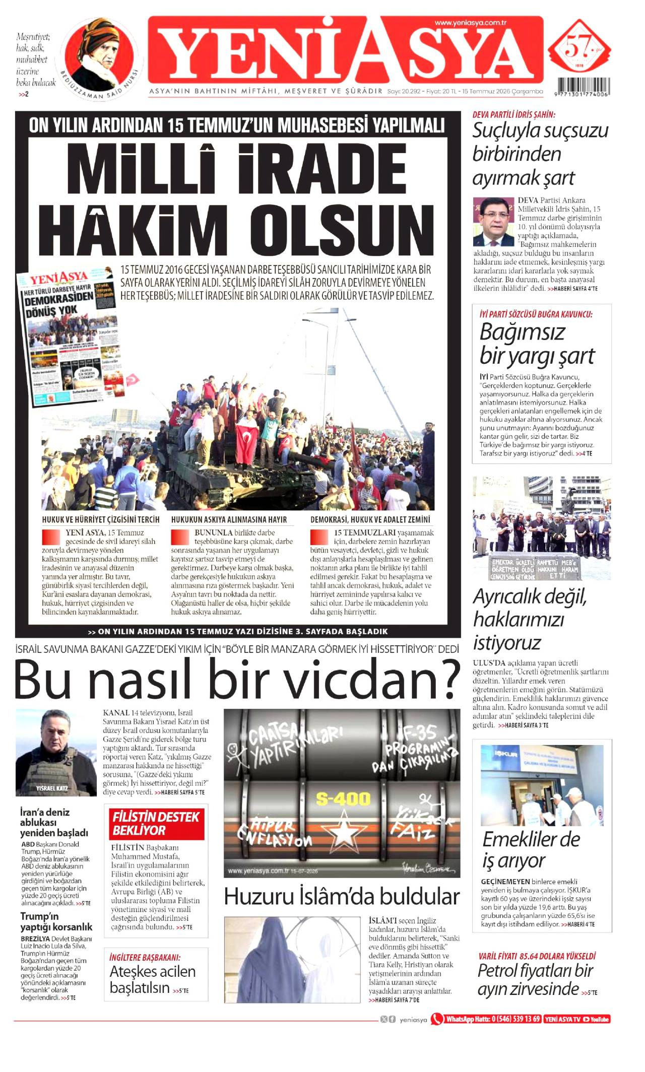 Yeni Asya Gazetesi