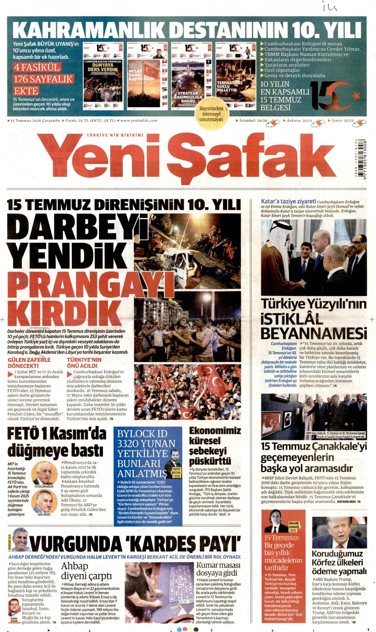 Yeni Şafak Gazetesi