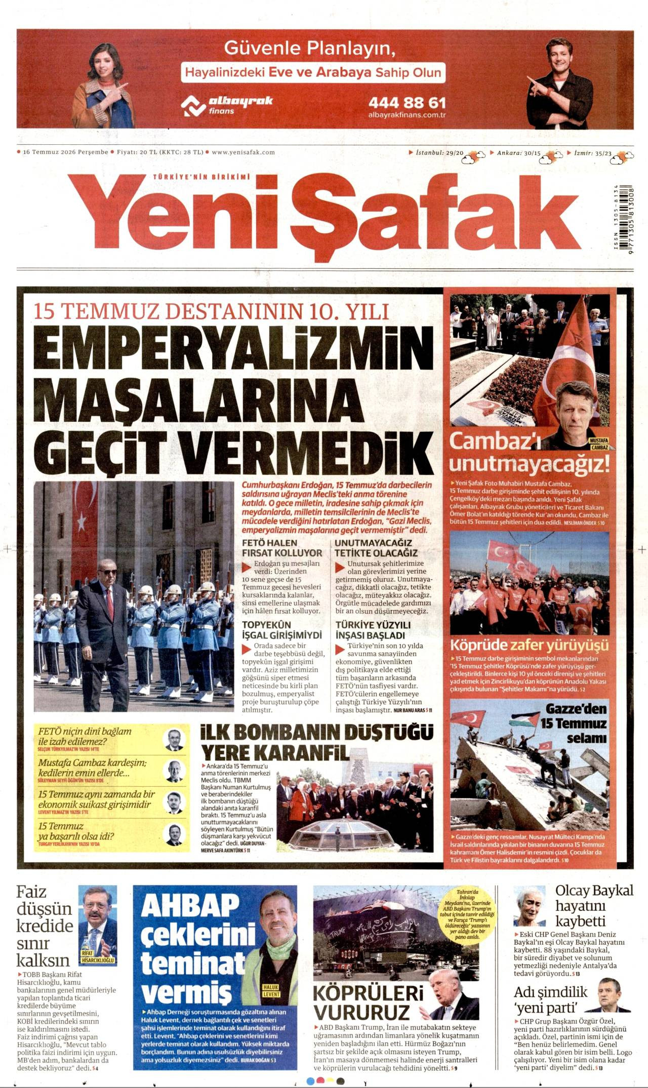 Yeni Şafak Gazetesi