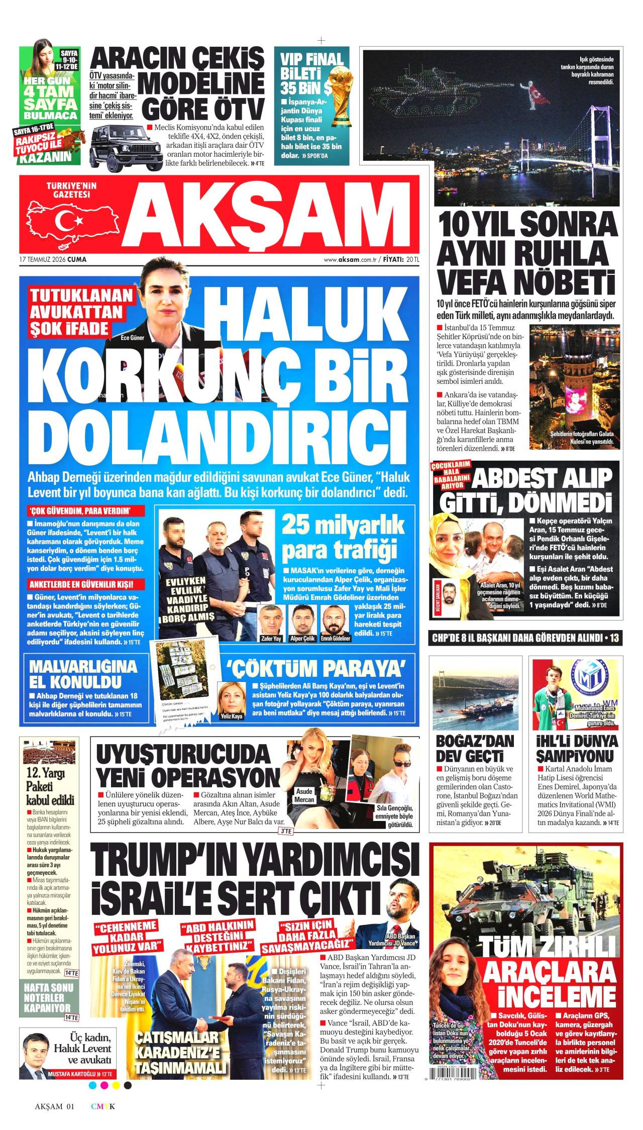 Akşam gazetesi 