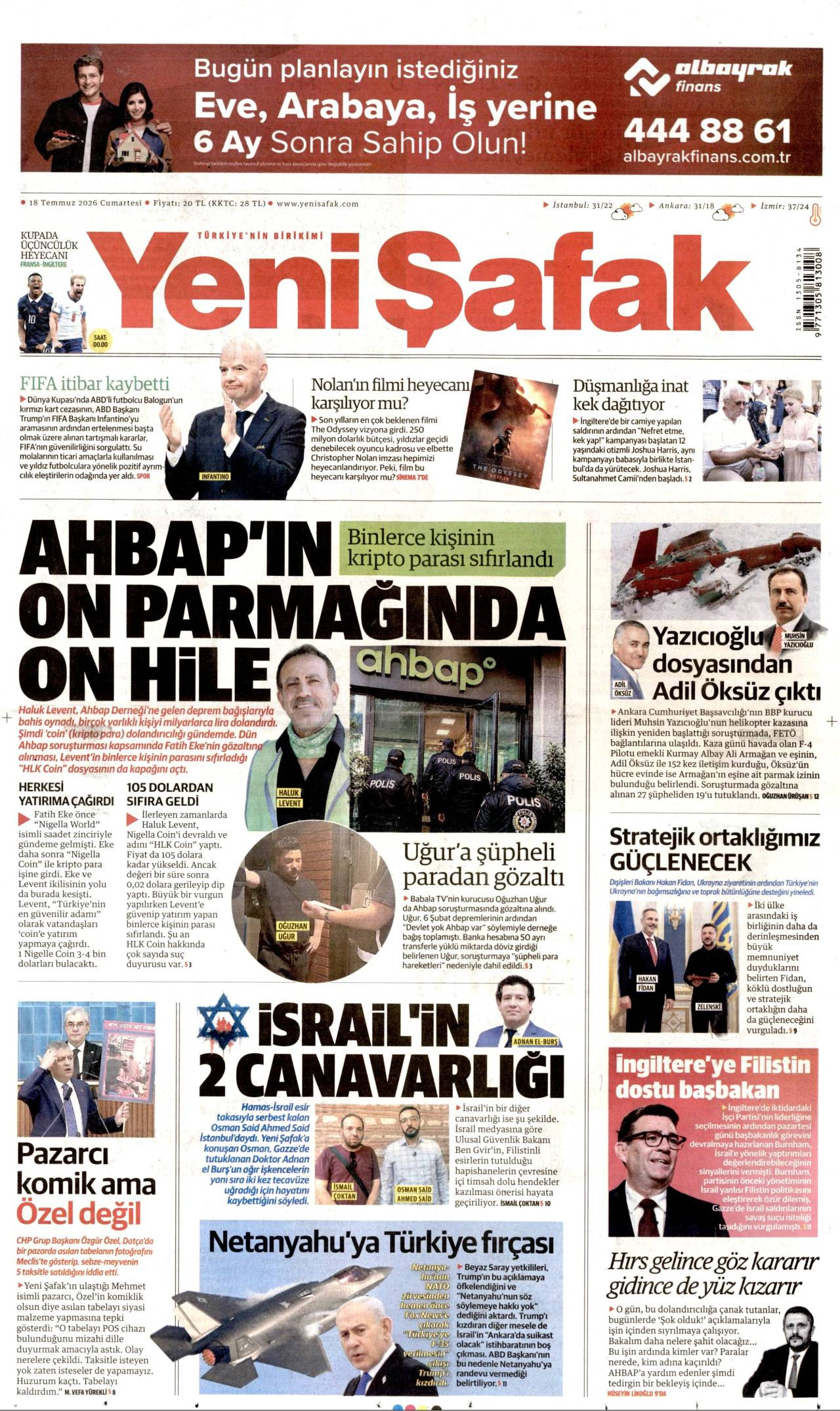 Yeni Şafak Gazetesi