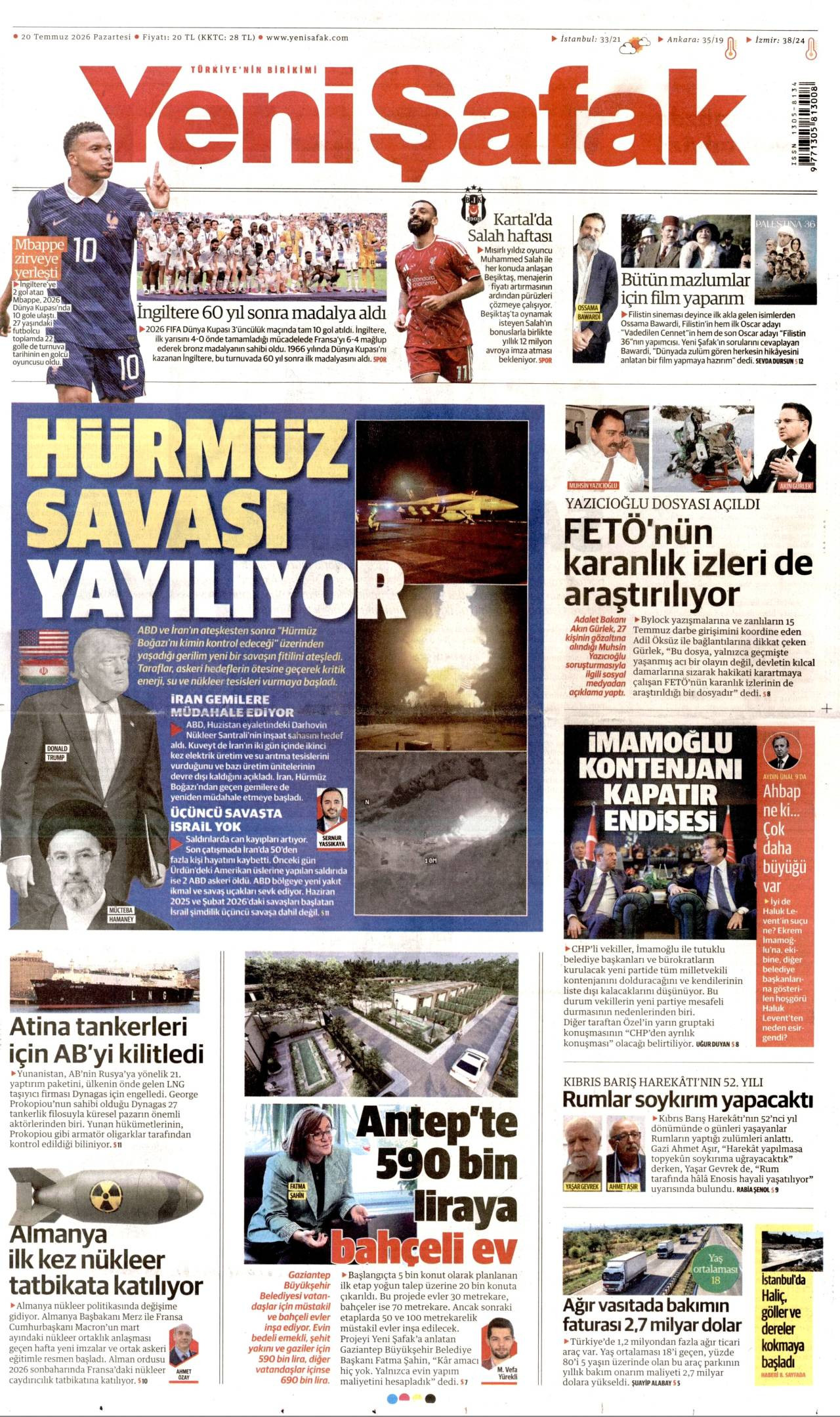 Yeni Şafak Gazetesi