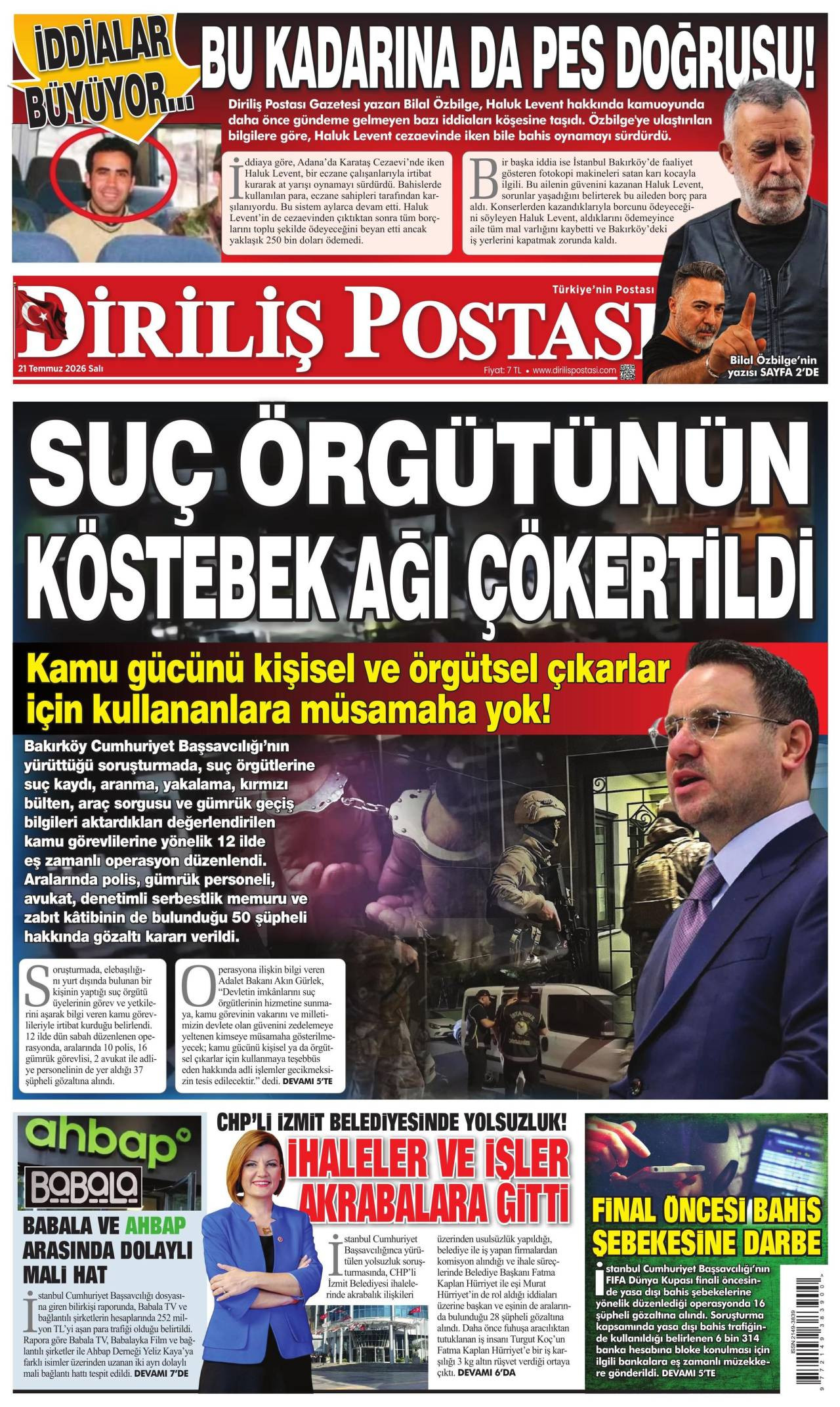 Diriliş Postası Gazetesi
