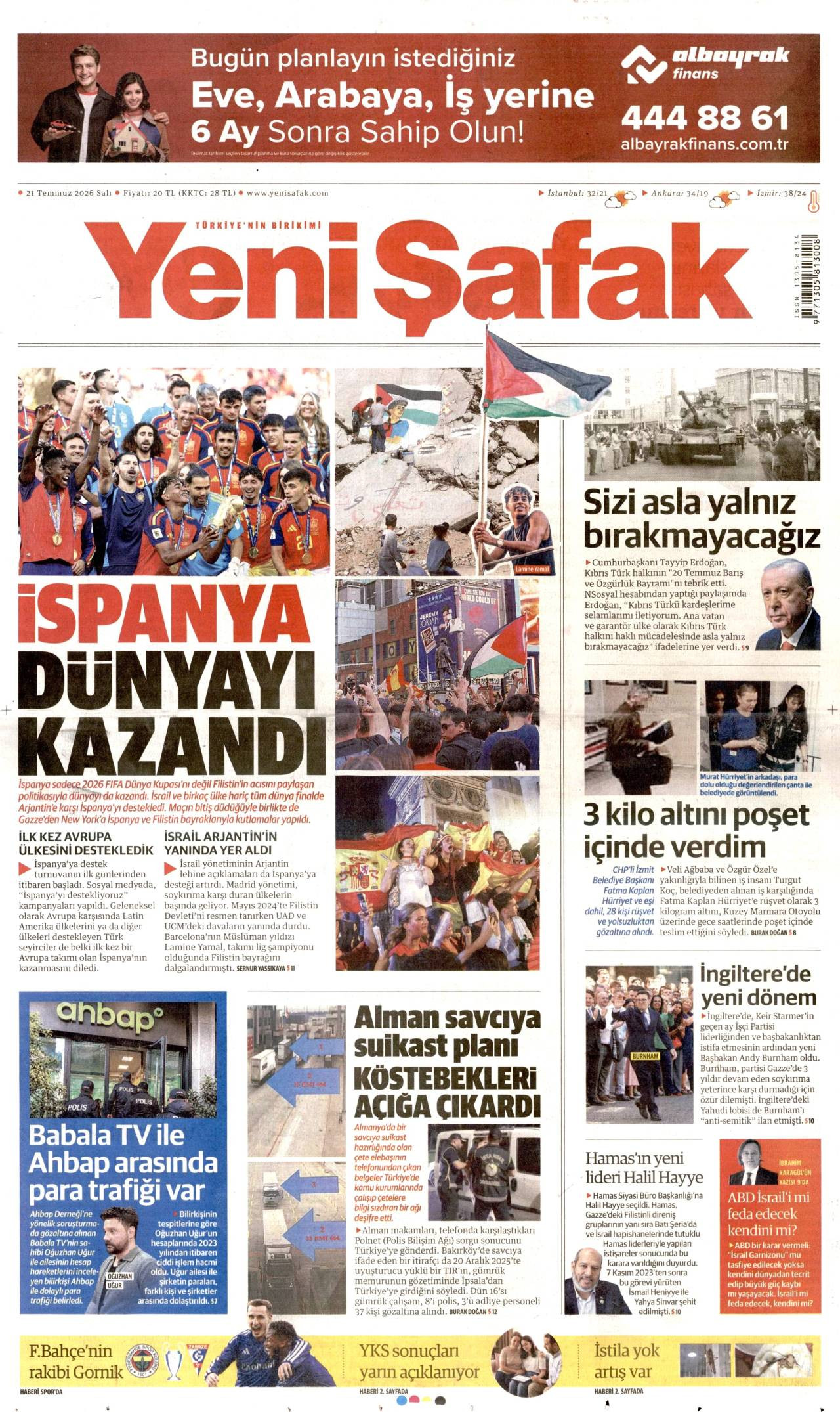 Yeni Şafak Gazetesi