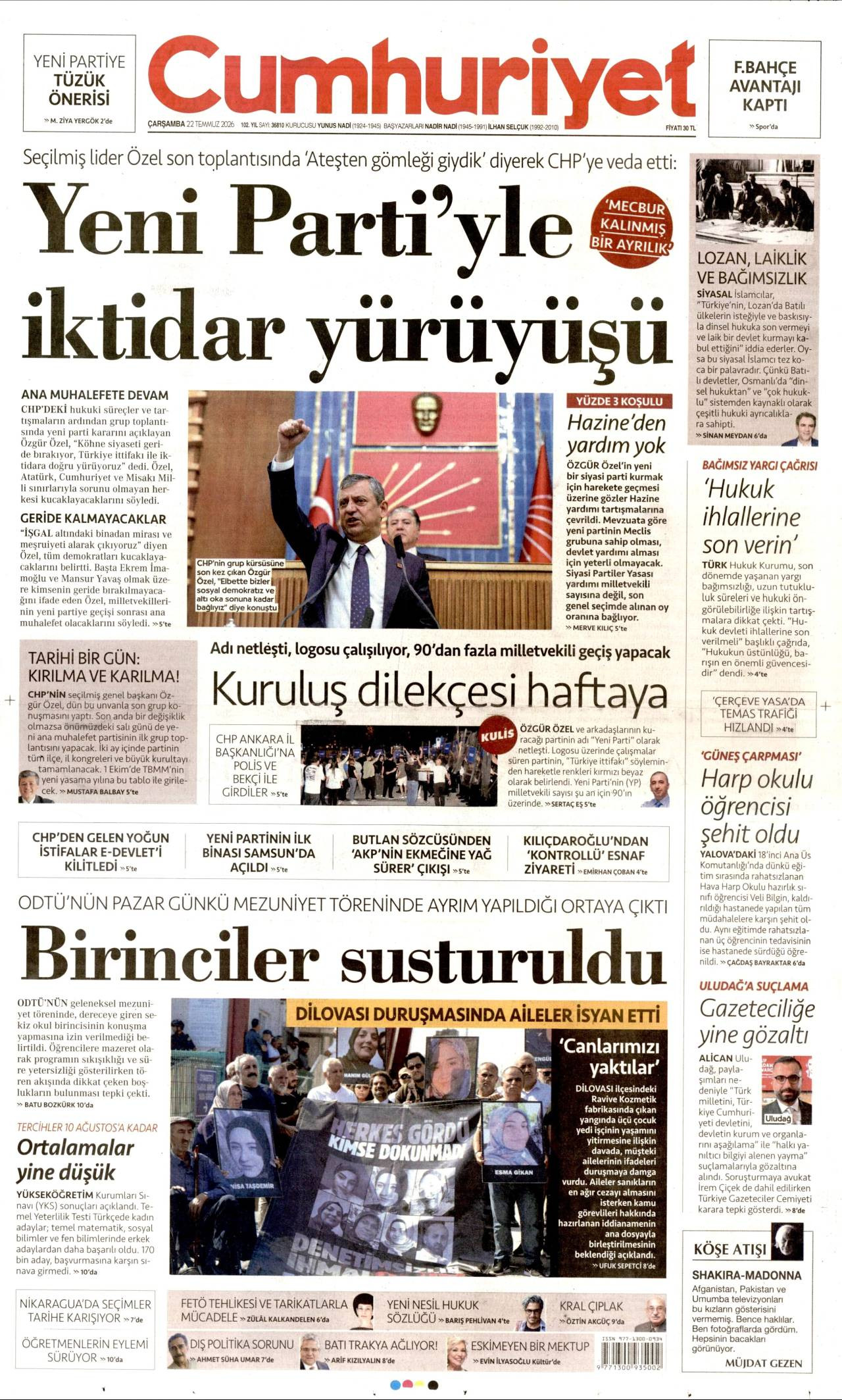 Cumhuriyet Gazetesi