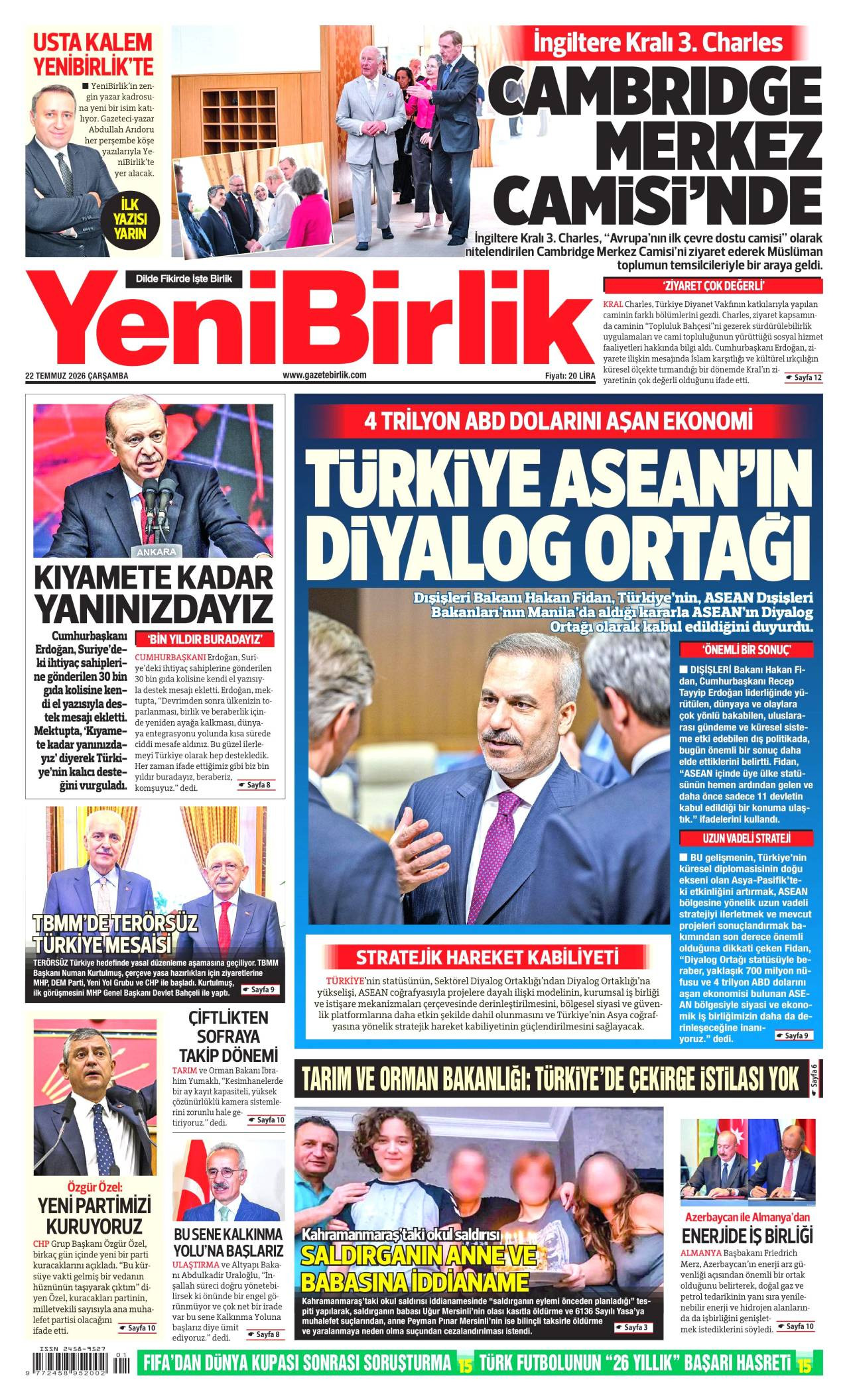 Yeni Birlik Gazetesi