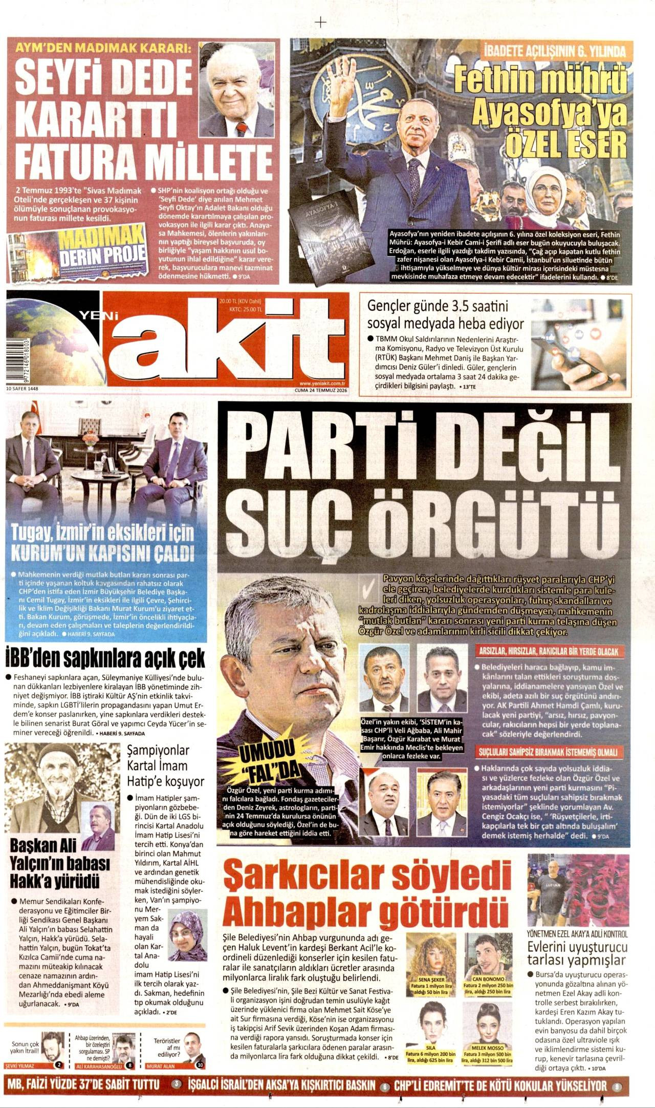 Yeni Akit Gazetesi