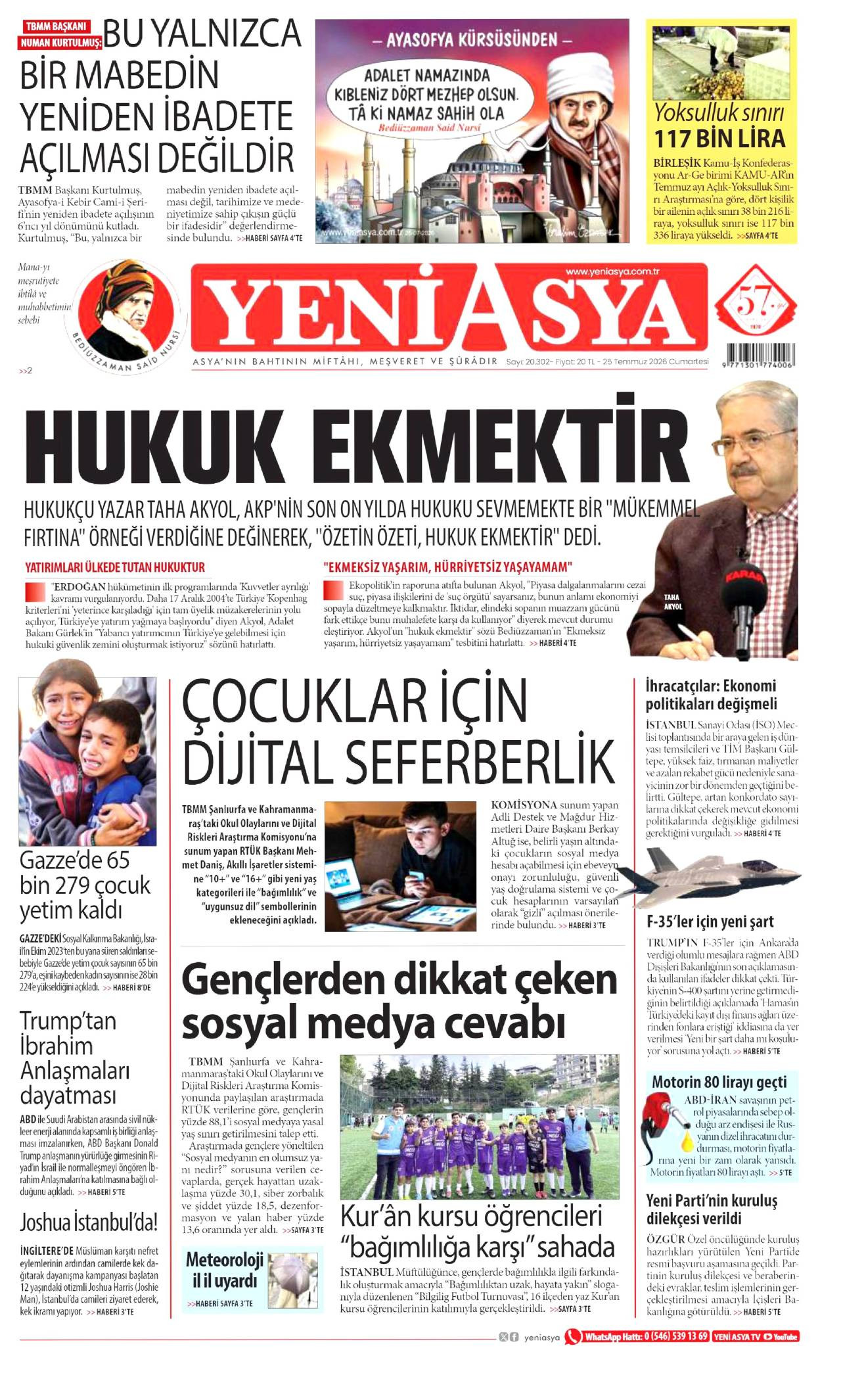 Yeni Asya Gazetesi
