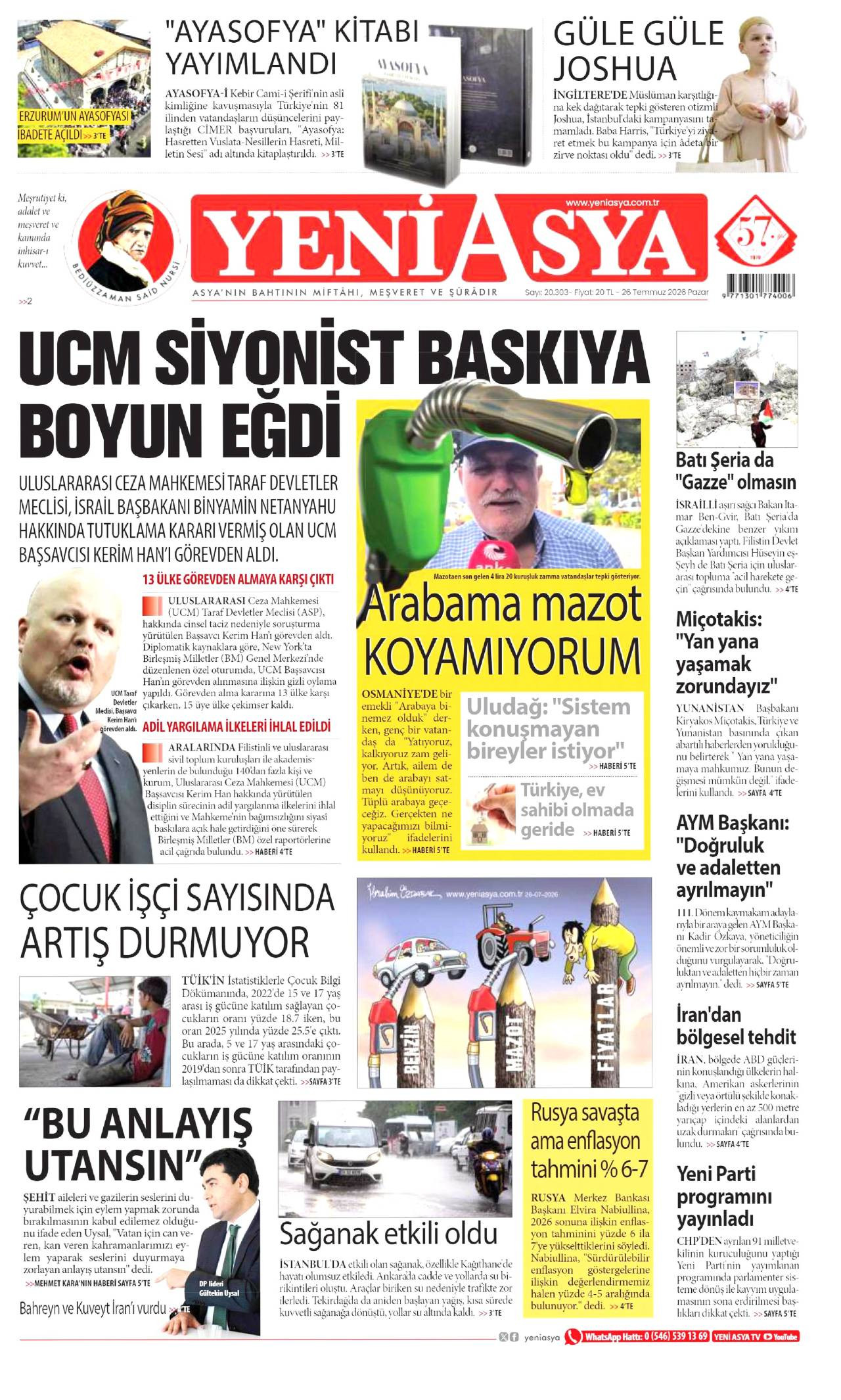 Yeni Asya Gazetesi